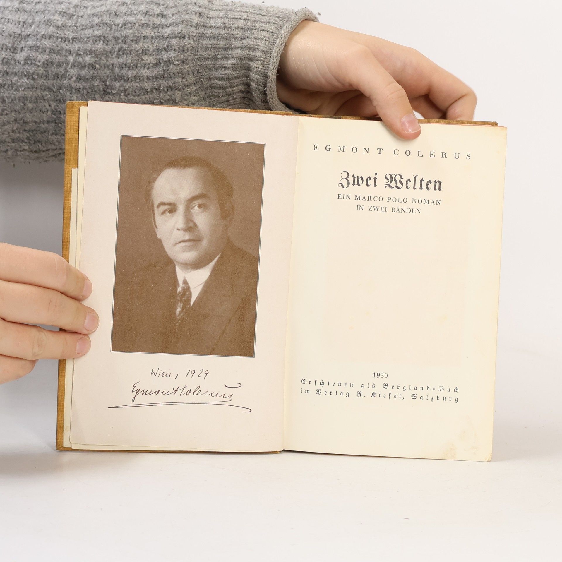 Egmont Colerus Zwei Welten
