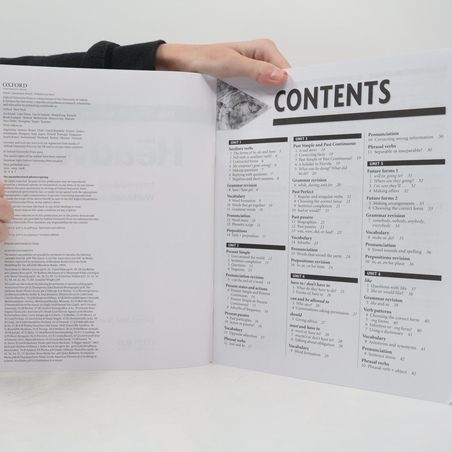 John Soars New Headway Intermediate. Workbook with key