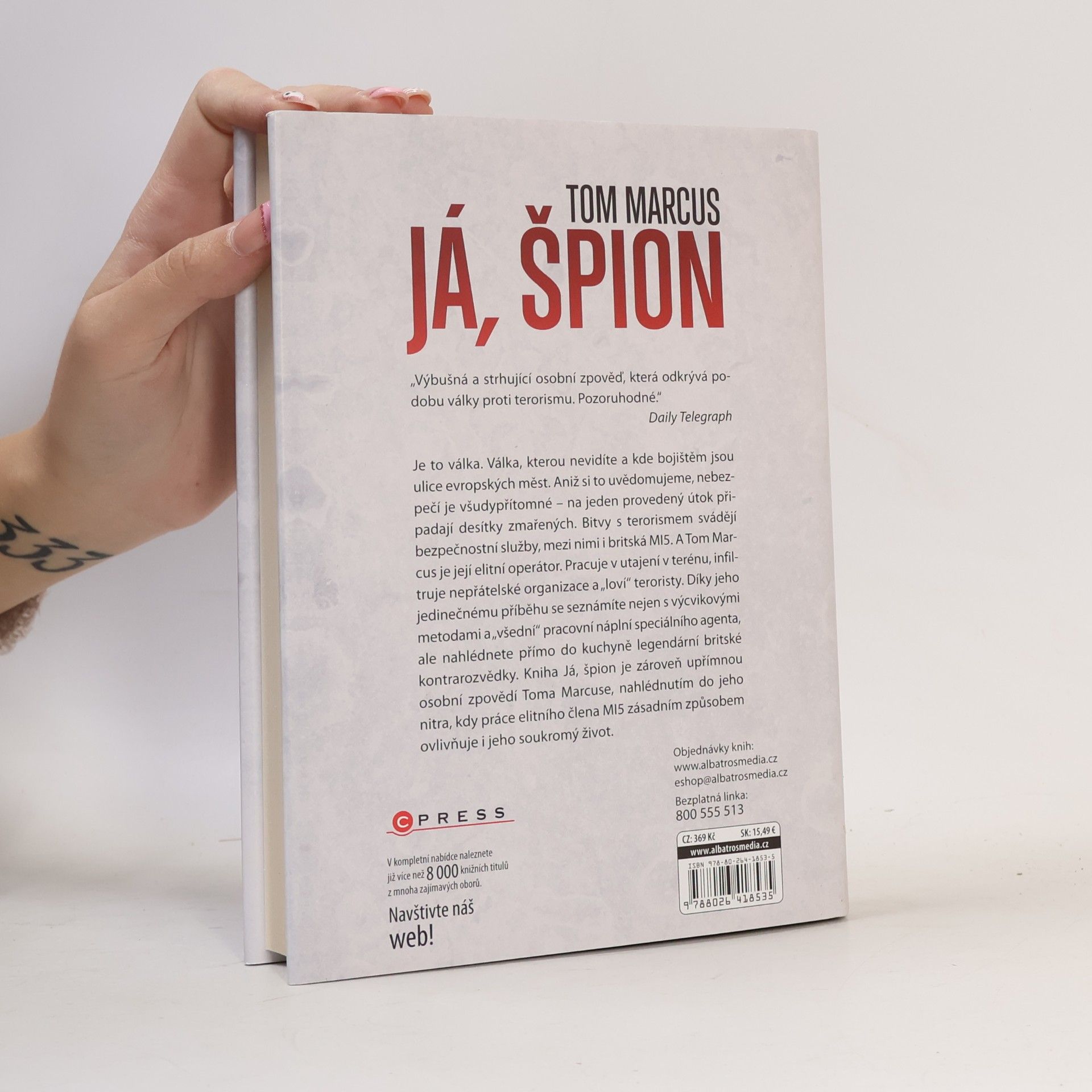 Tom Marcus Já, špion