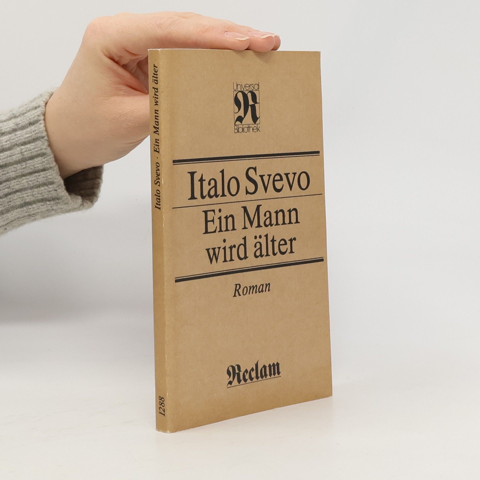 Ein Mann wird älter
