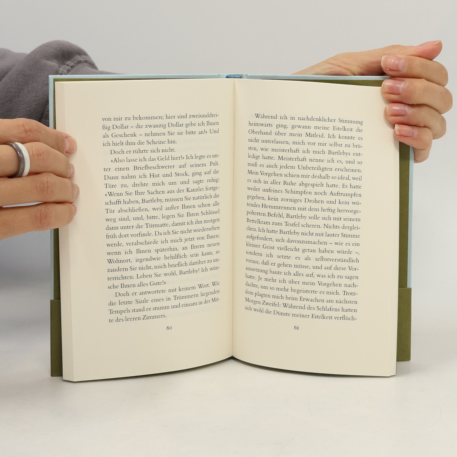 Herman Melville Bartleby, der Schreibgehilfe