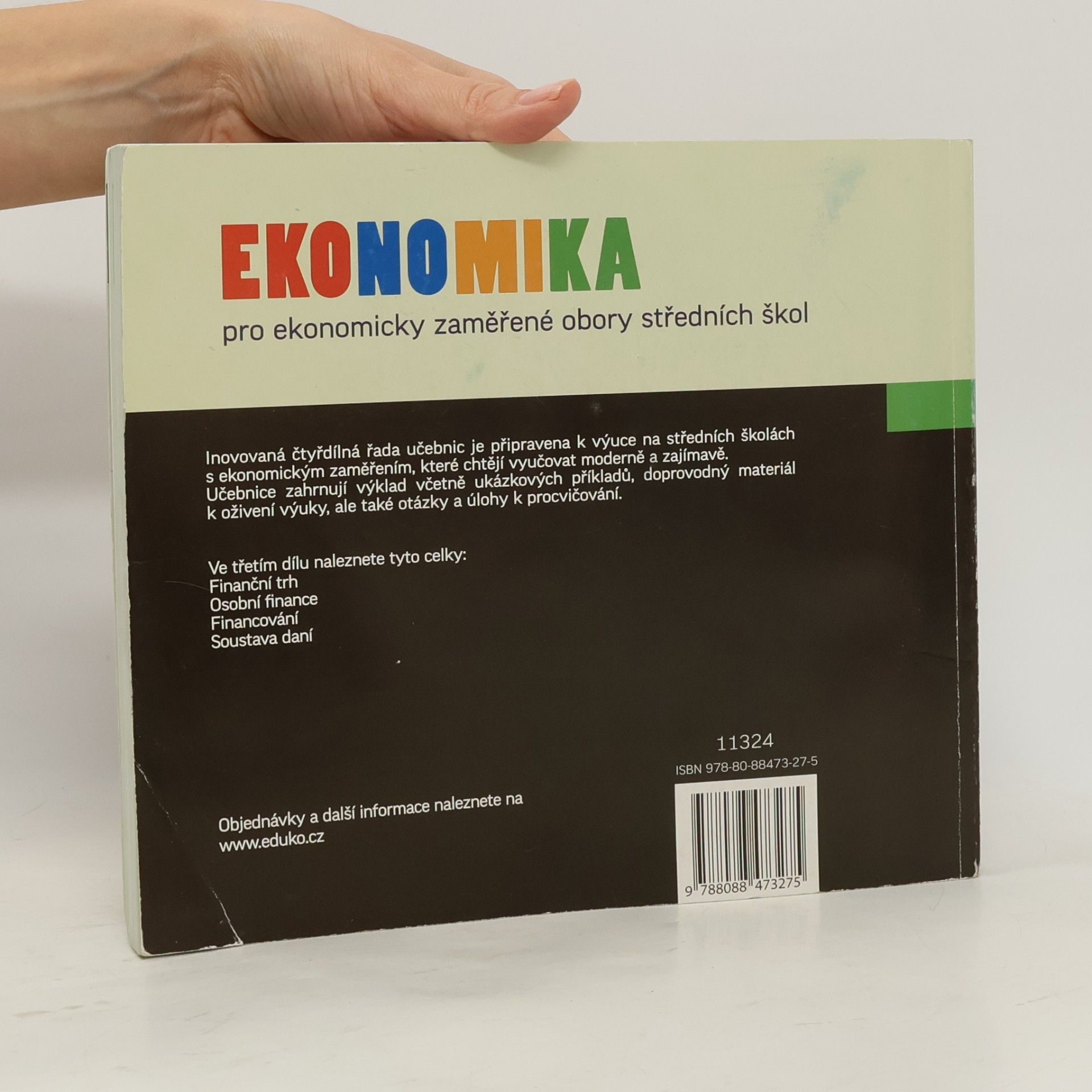 Petr Klínský Ekonomika 3 pro ekonomicky zaměřené obory SŠ
