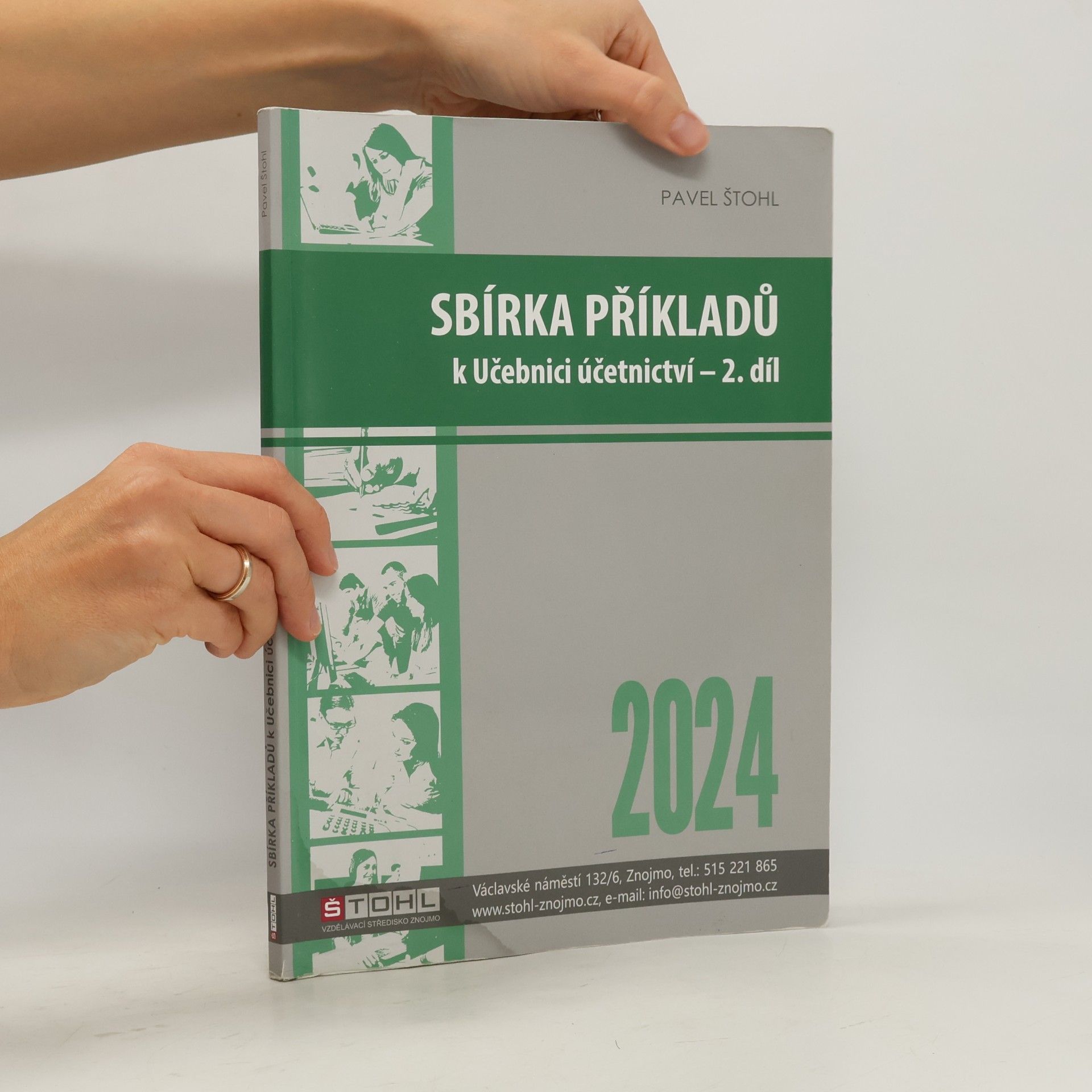 Pavel Štohl Sbírka příkladů k učebnici účetnictví II. díl 2024