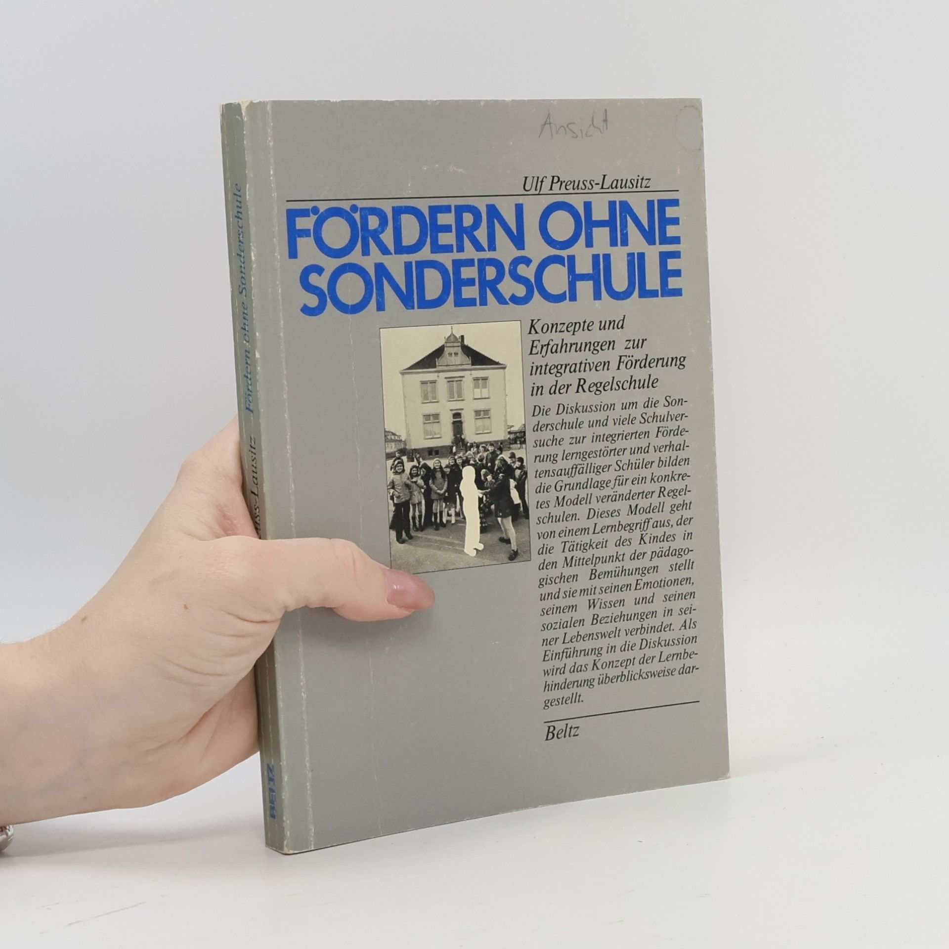Ulf Preuss Lausitz Fördern ohne Sonderschule