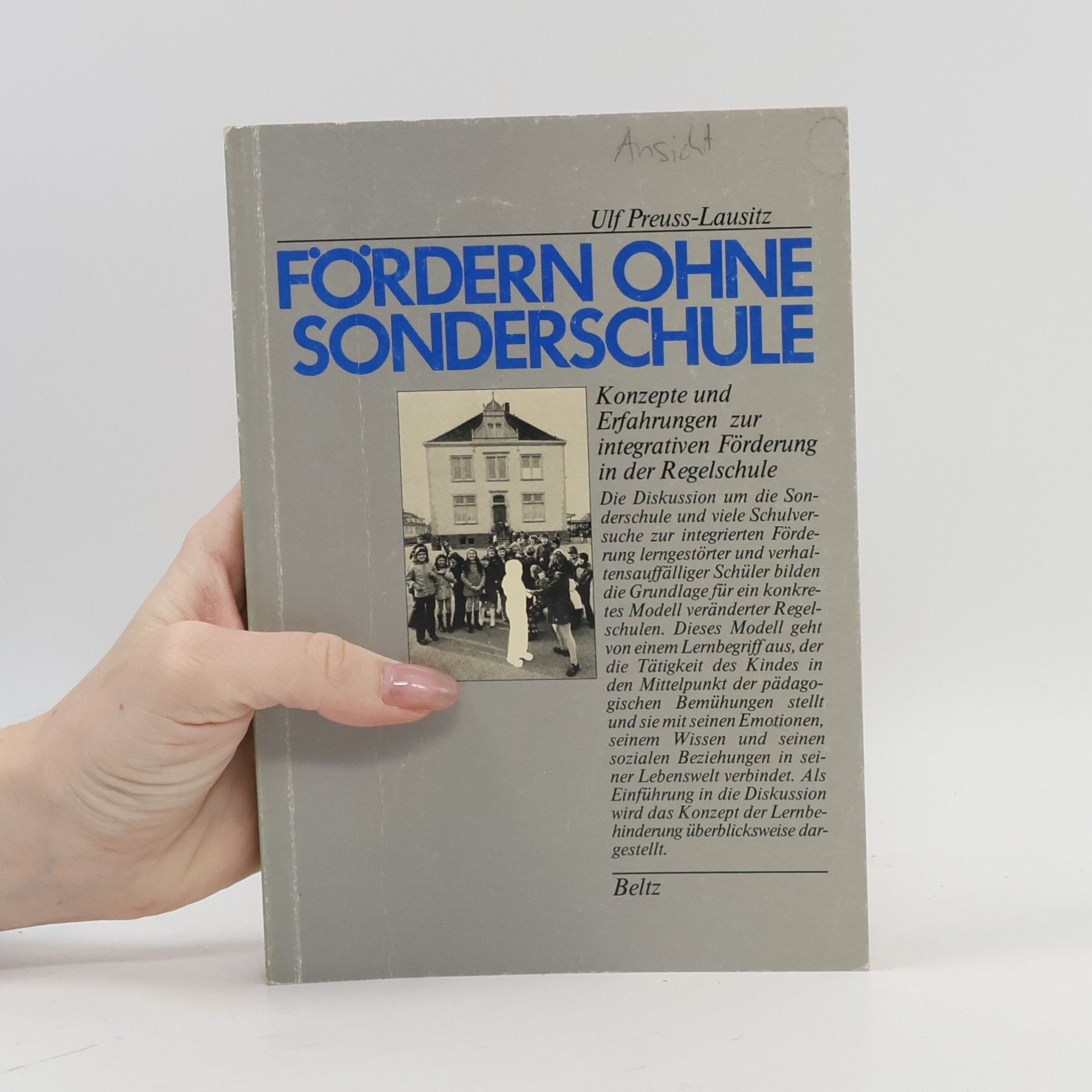 Ulf Preuss Lausitz Fördern ohne Sonderschule