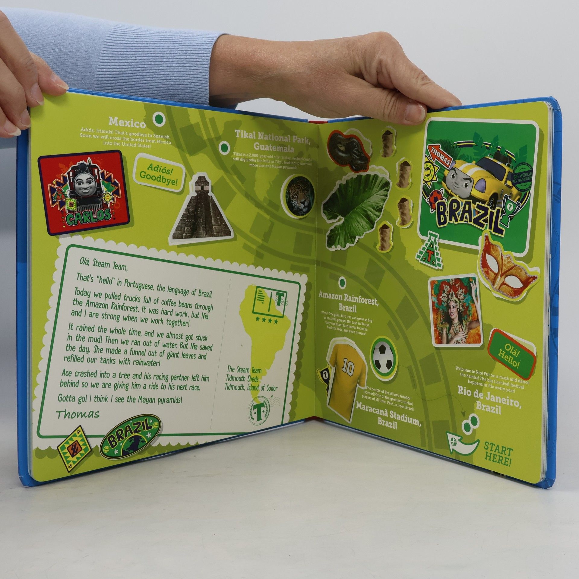 Rebecca Matheson Thomas & Friends: Thomas Thomas & Nia Race Across the World