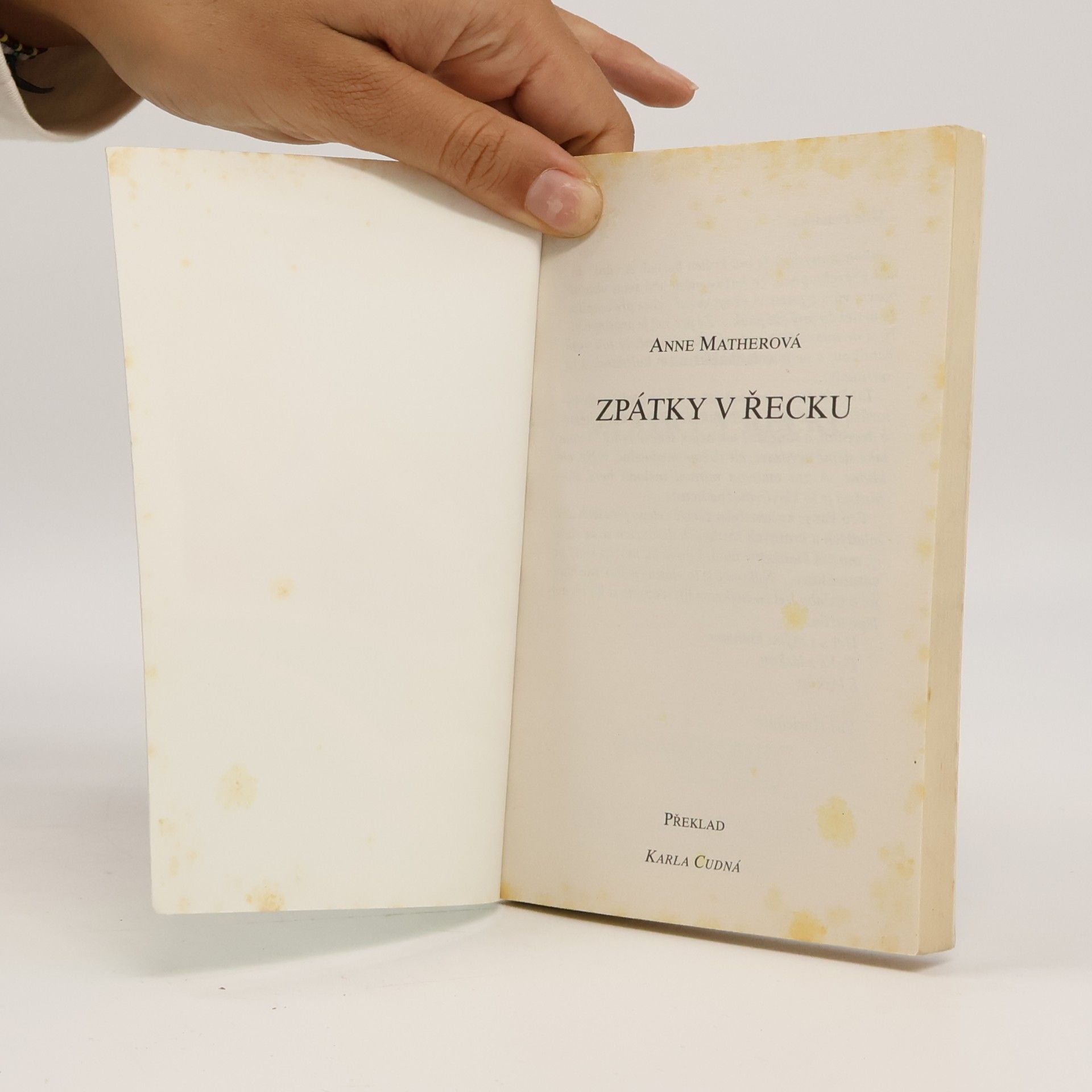 Anne Mather Zpátky v Řecku