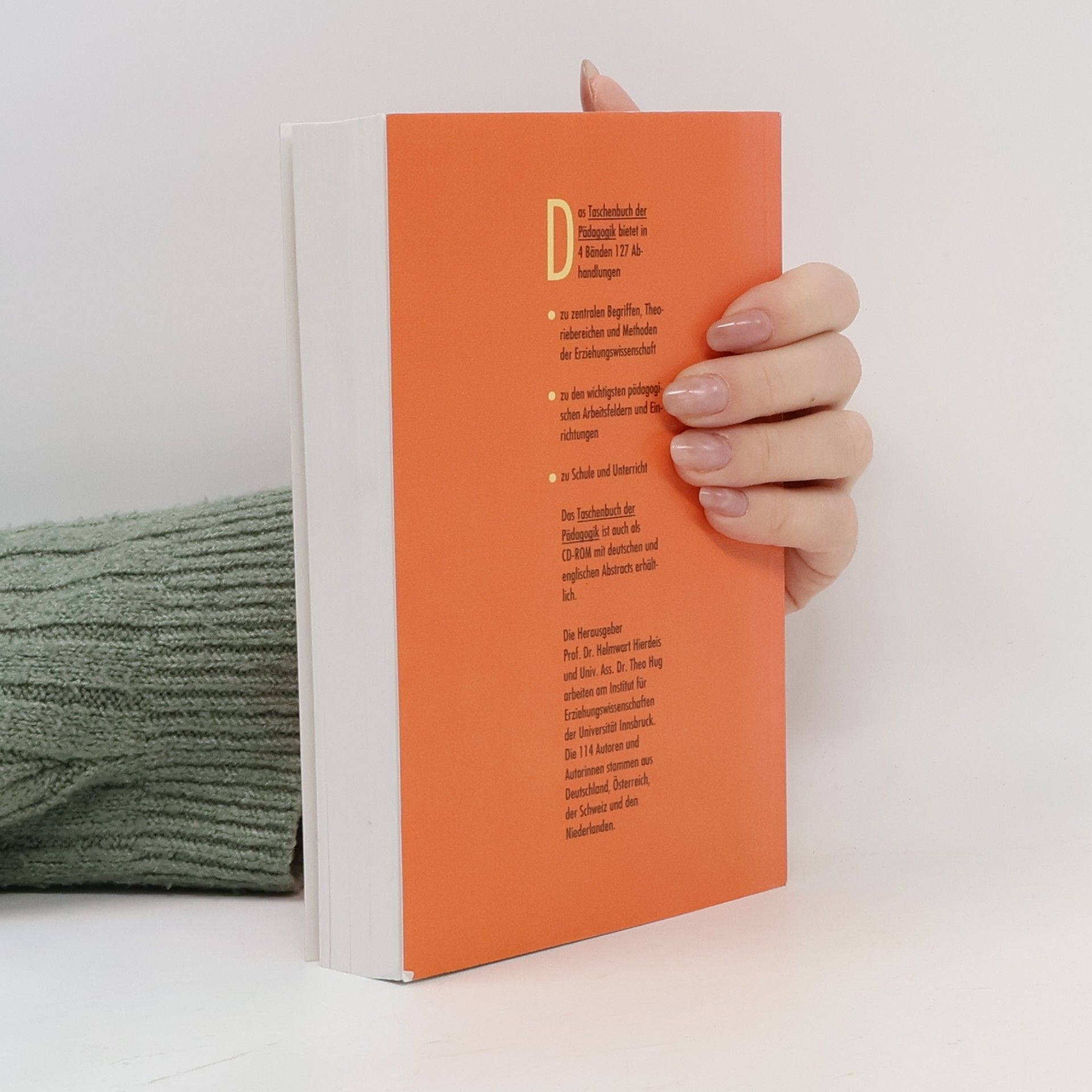 Taschenbuch der Pädagogik