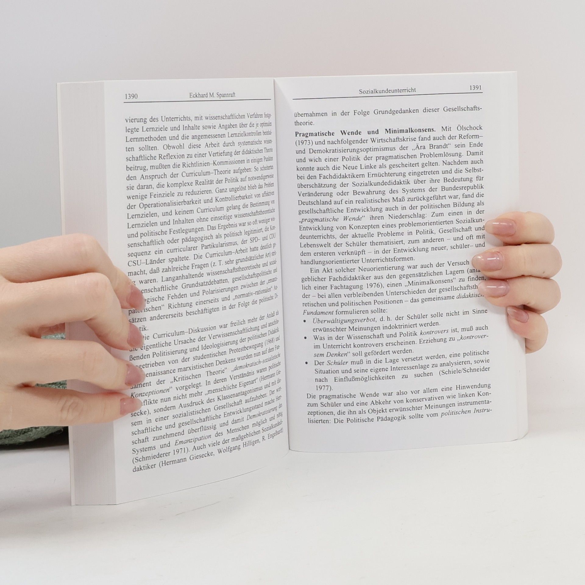Taschenbuch der Pädagogik