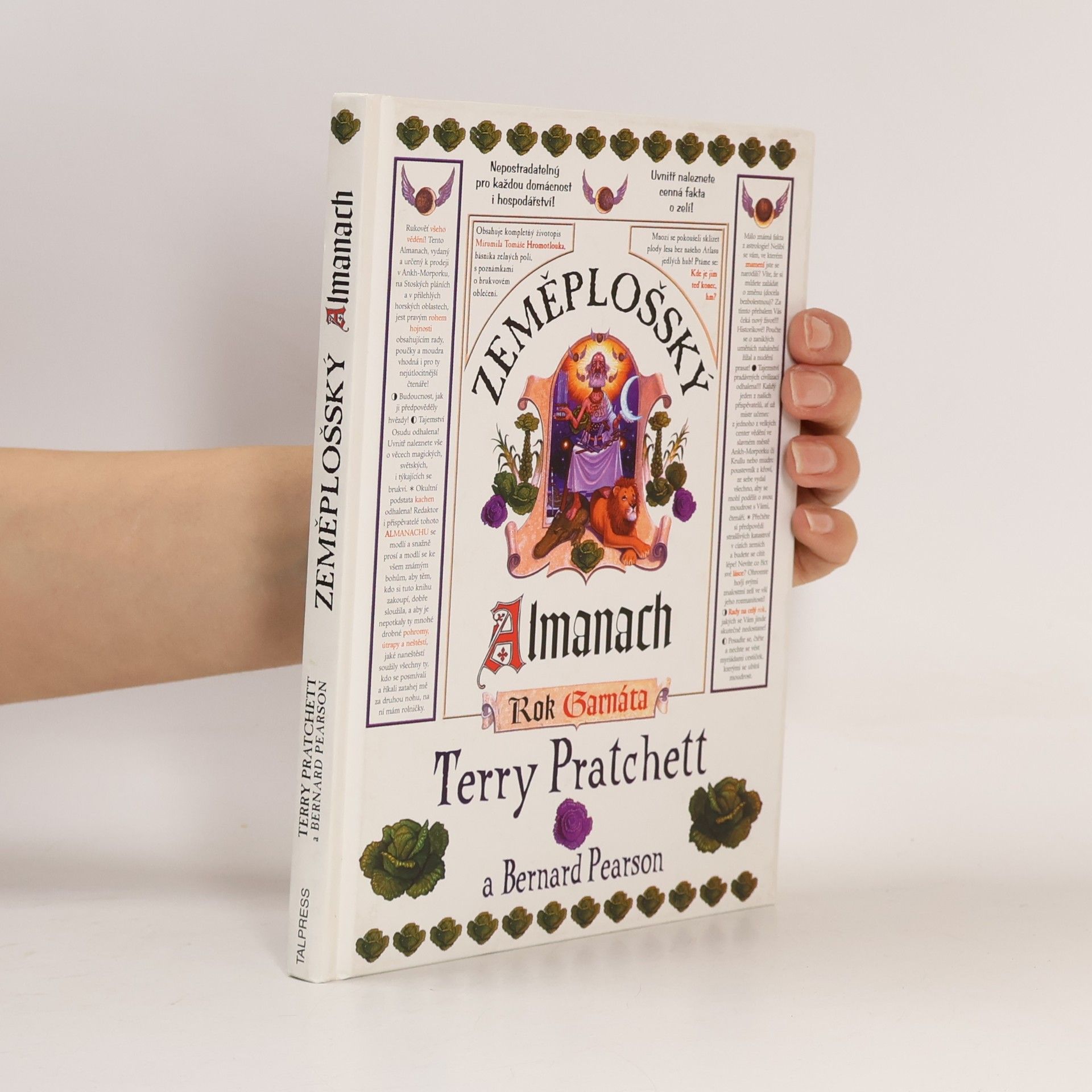 Terry Pratchett Světoznámý zeměplošský almanach pro rok garnáta: pro město Ankh-Morpork a přilehlé zemědělské oblasti