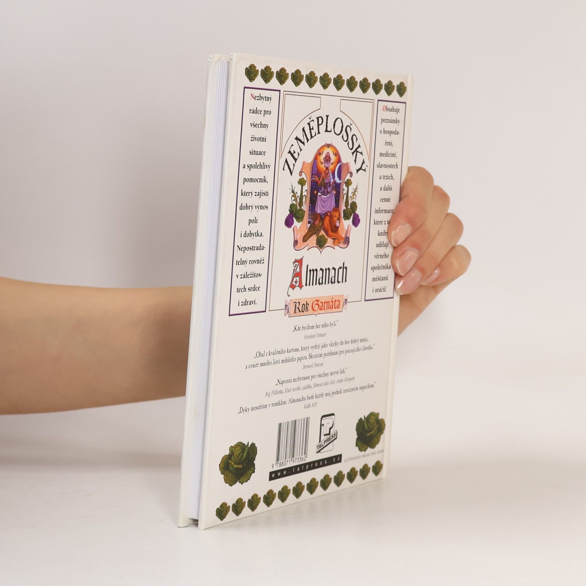 Terry Pratchett Světoznámý zeměplošský almanach pro rok garnáta: pro město Ankh-Morpork a přilehlé zemědělské oblasti