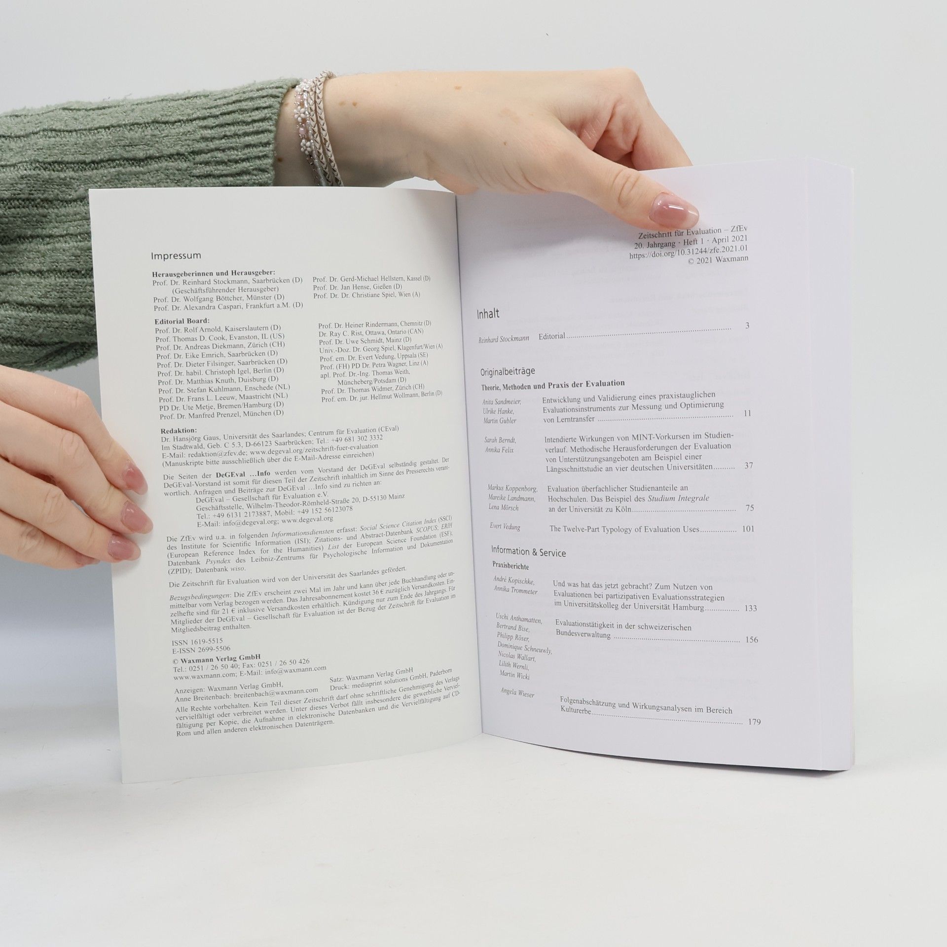 Reinhard Stockmann Zeitschrift für Evaluation