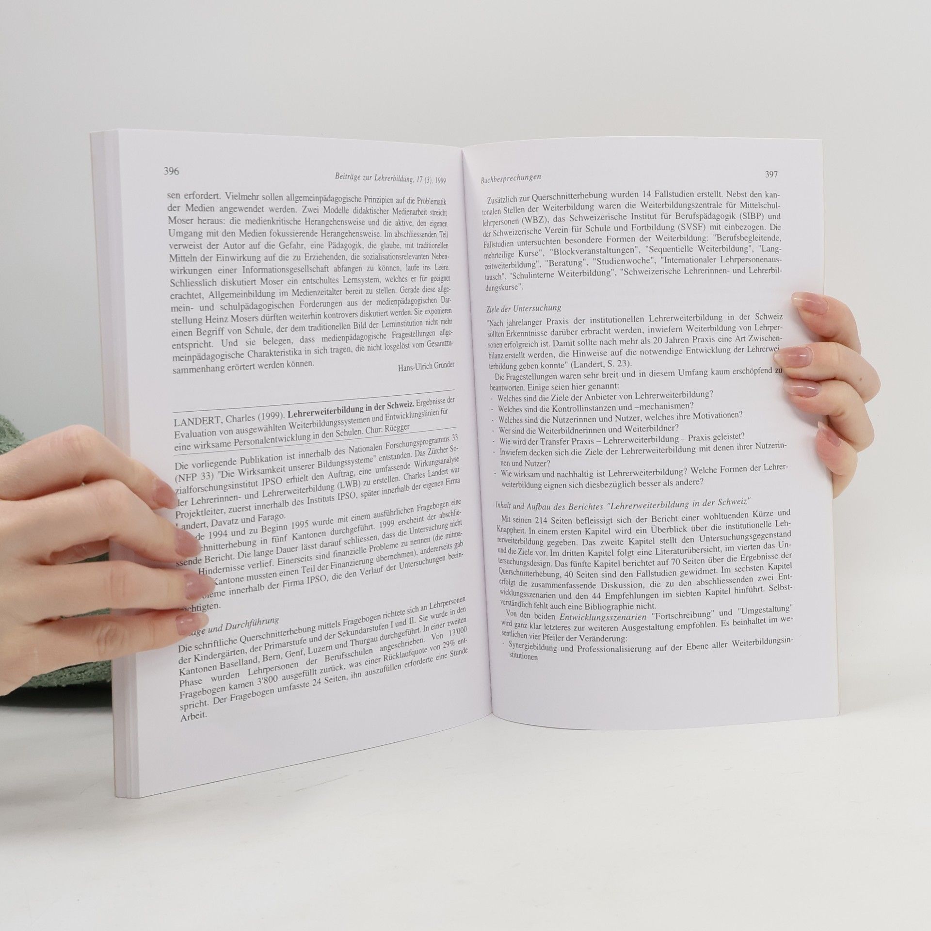 Helmut Messner Beiträge zur Lehrerbildung