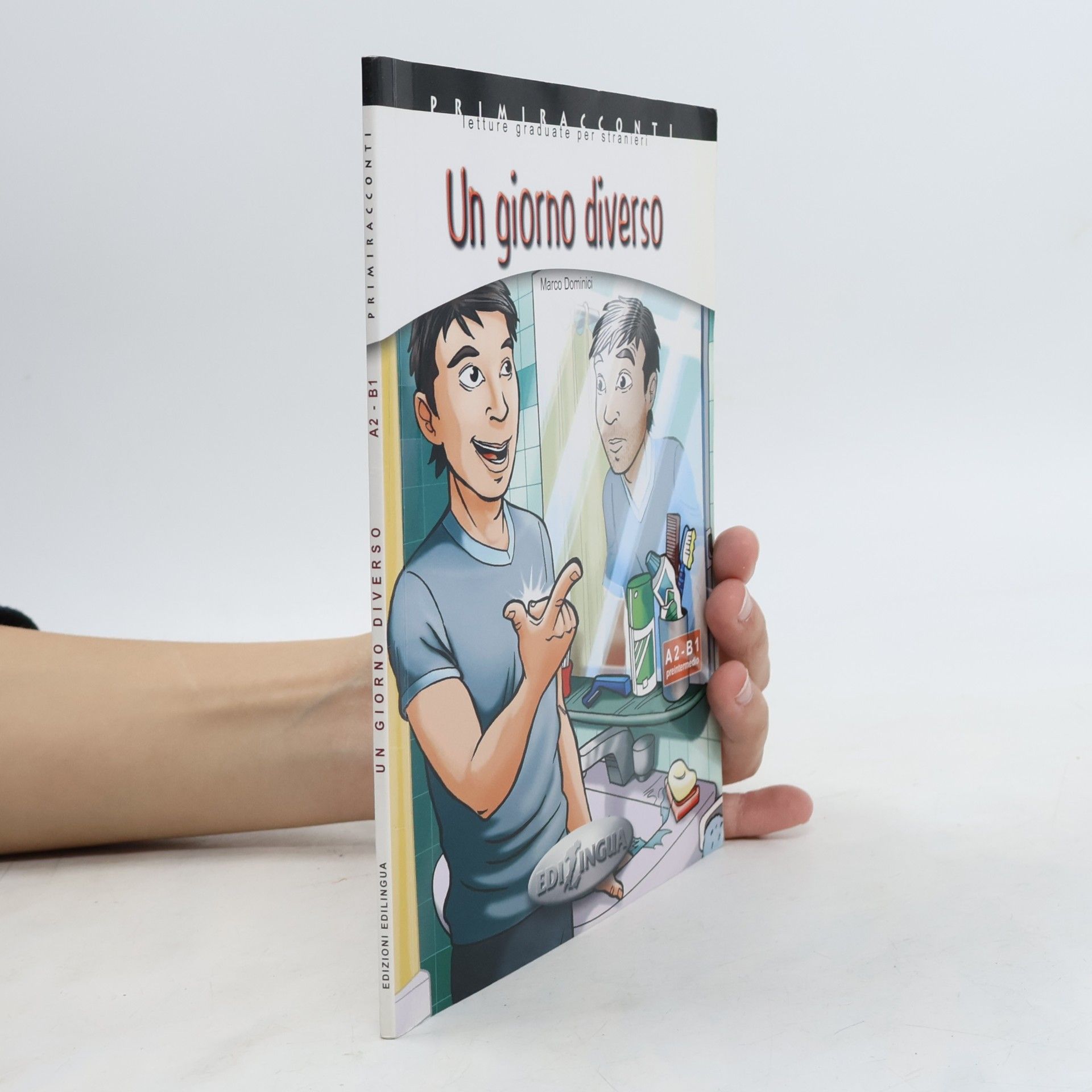 Marco Dominici Un giorno diverso książka + CD poziom A2-B1