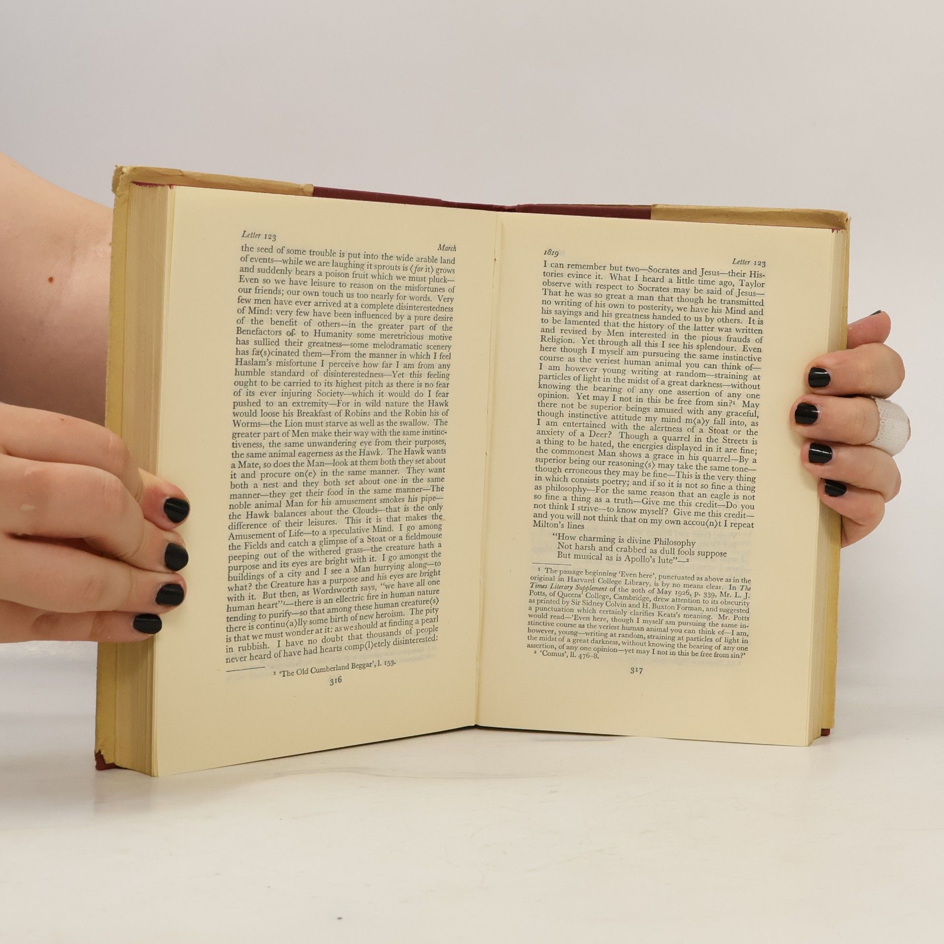 John Keats The Letters of John Keats