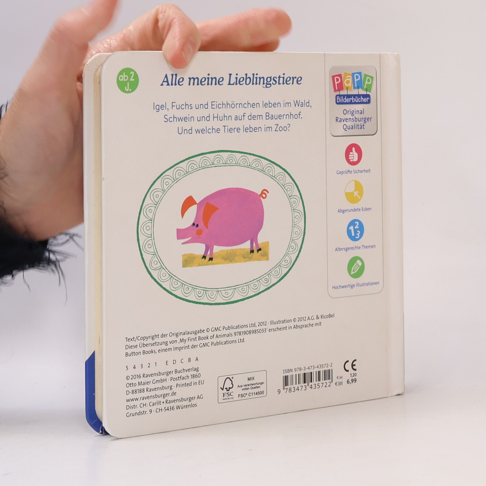 Alain Grée Mein erstes Buch: Tiere