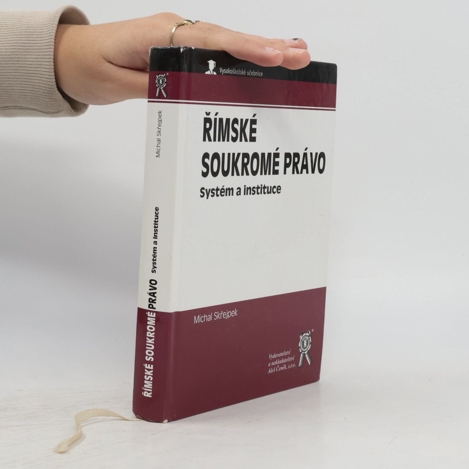 Římské soukromé právo. Systém a instituce