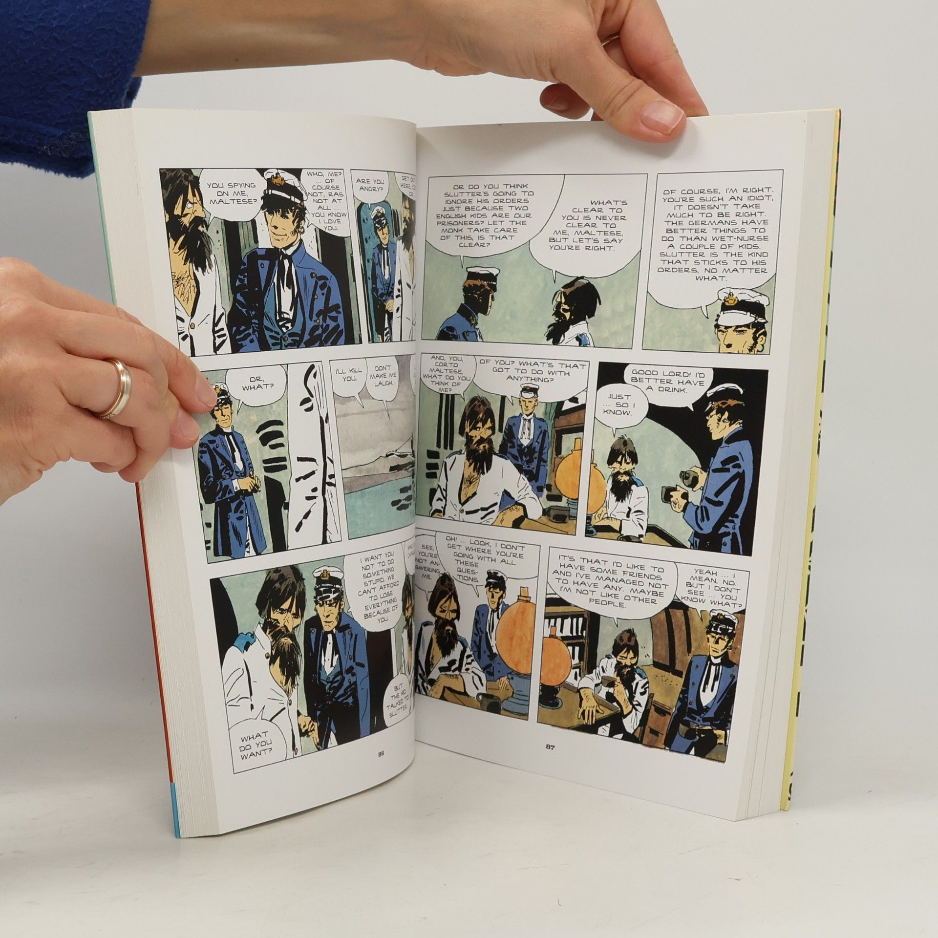 Hugo Pratt Corto Maltese: The Ballad of the Salt Sea