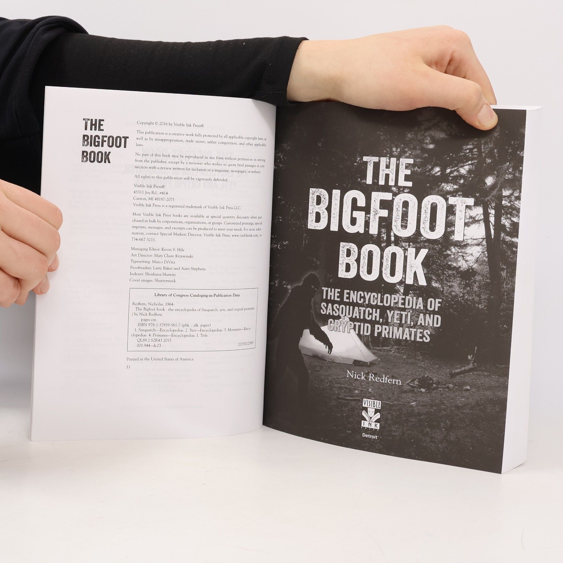 Nick Redfern The Bigfoot Book