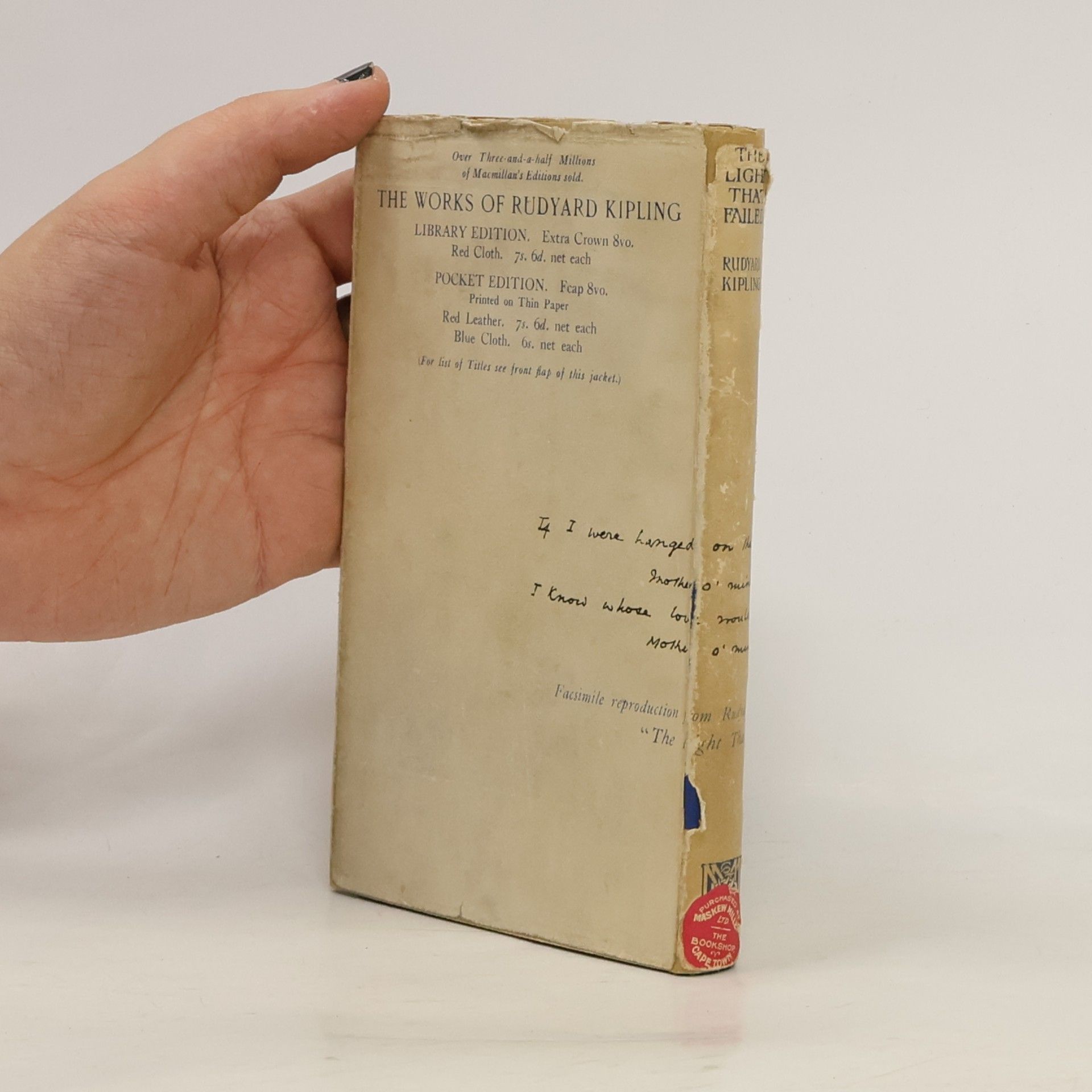 Rudyard Kipling The Light that Failed
