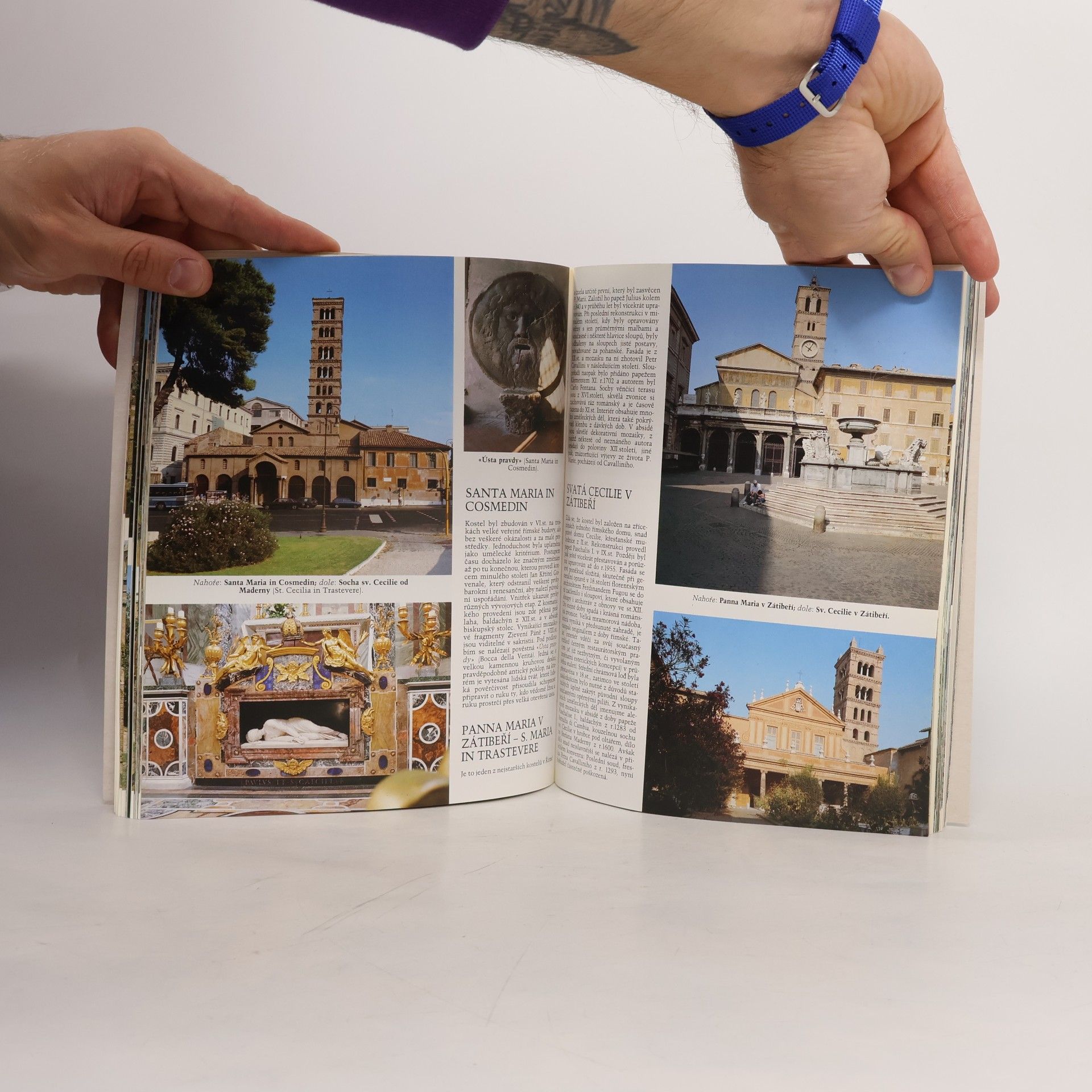 Vittorio Serra Celý Řím : náměstí, chrámy, muzea, monumenty, fontány, Vatikán, Sixtinská kaple, Tivoli, antická Ostie : 342 barevných fotografií