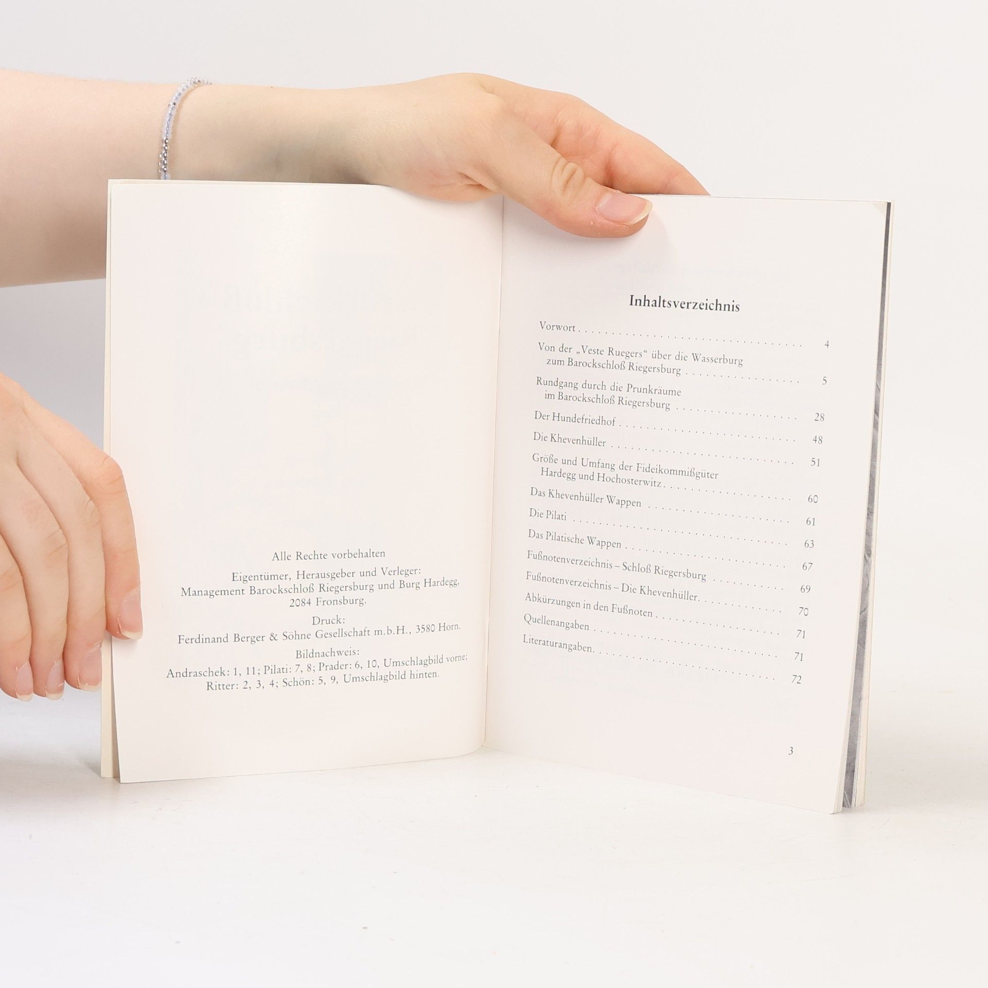 Various authors Barockschloß Riegersburg