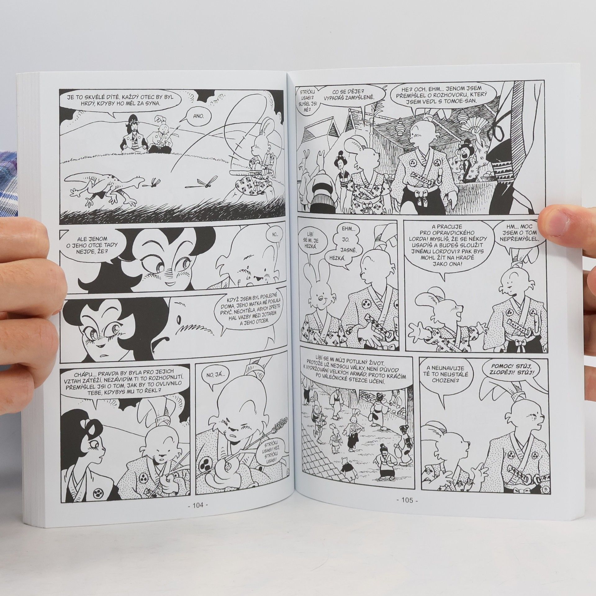 Stan Sakai Usagi Yojimbo. Otcové a synové