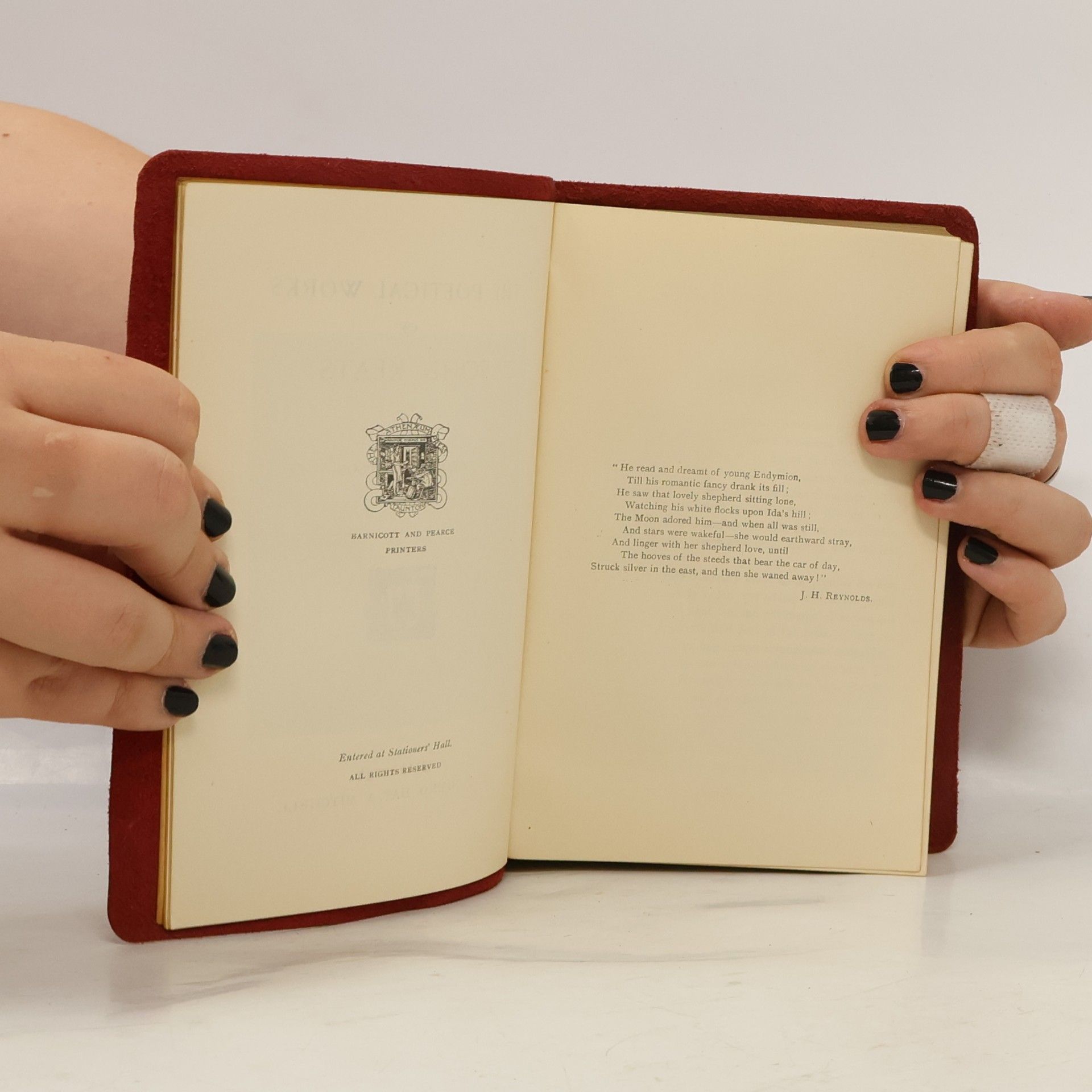 Keats Keats's Poetical Works