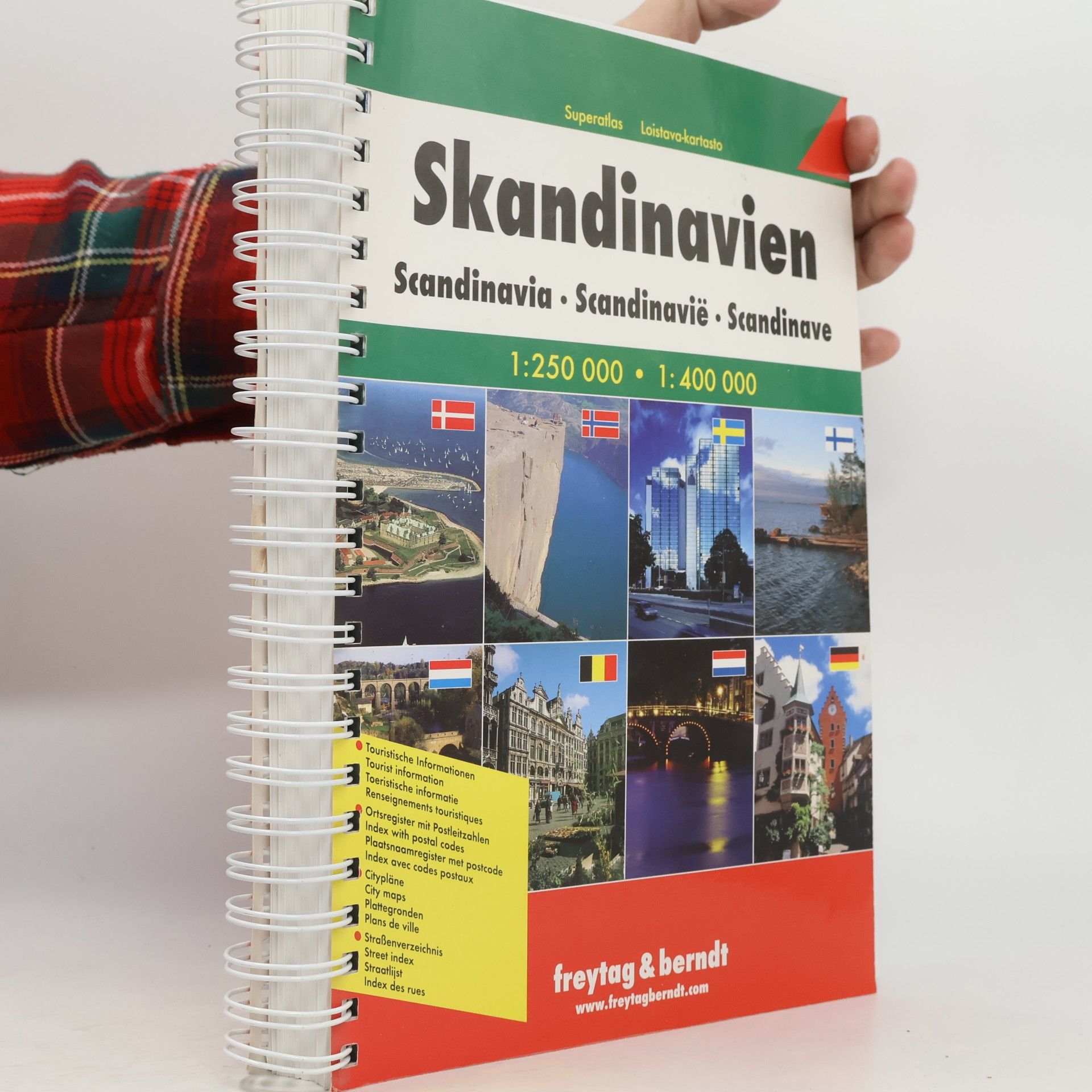 Kolektív autorov Superatlas Skandinavien
