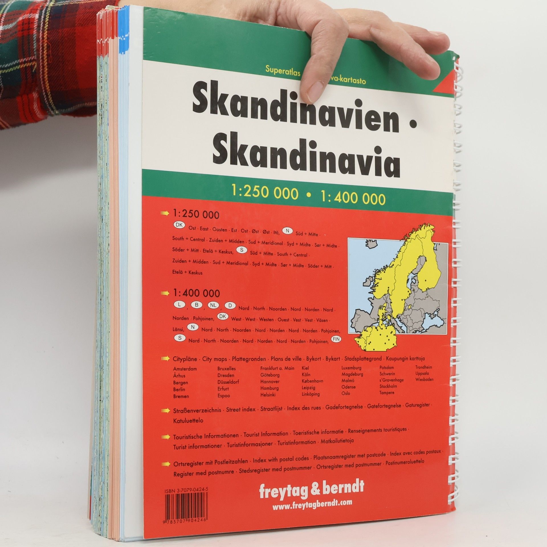 Kolektív autorov Superatlas Skandinavien