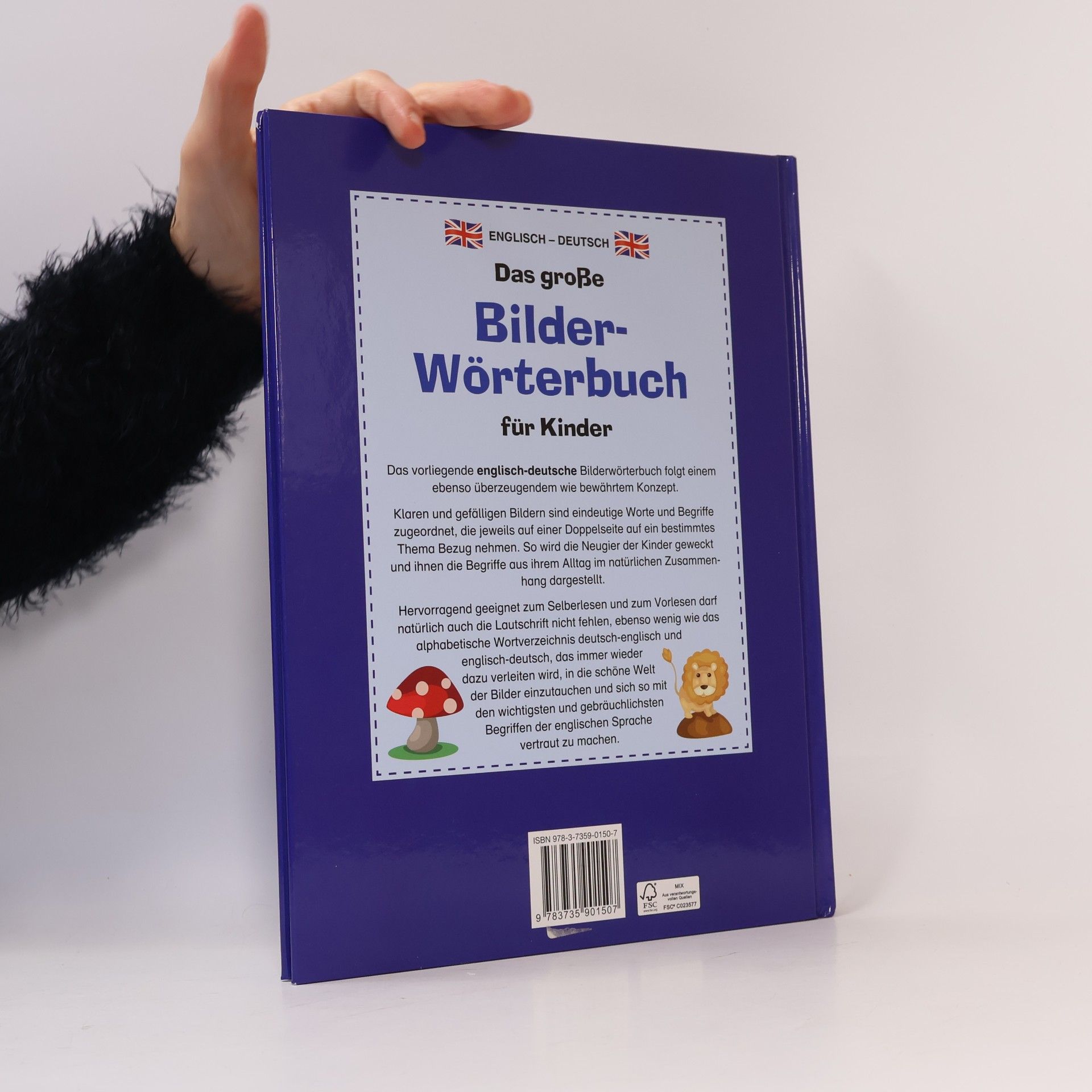 Christian Zentner Bildwörterbuch für Kinder. Englisch-Deutsch.