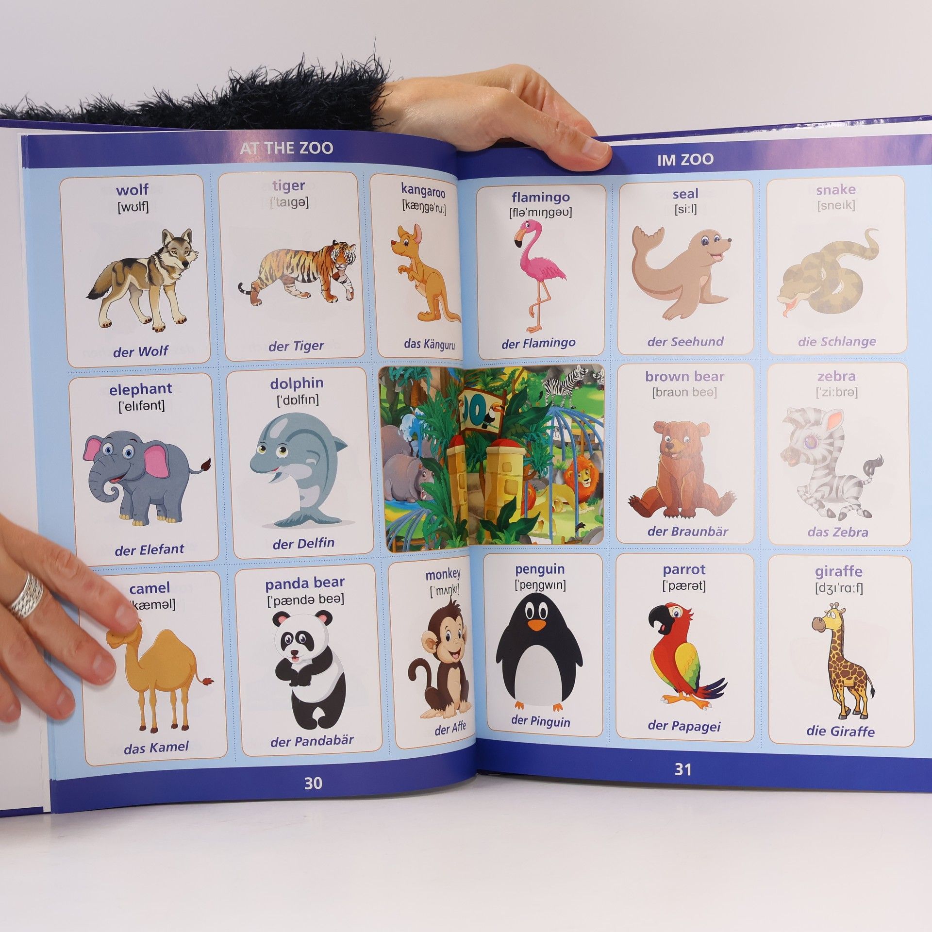 Christian Zentner Bildwörterbuch für Kinder. Englisch-Deutsch.