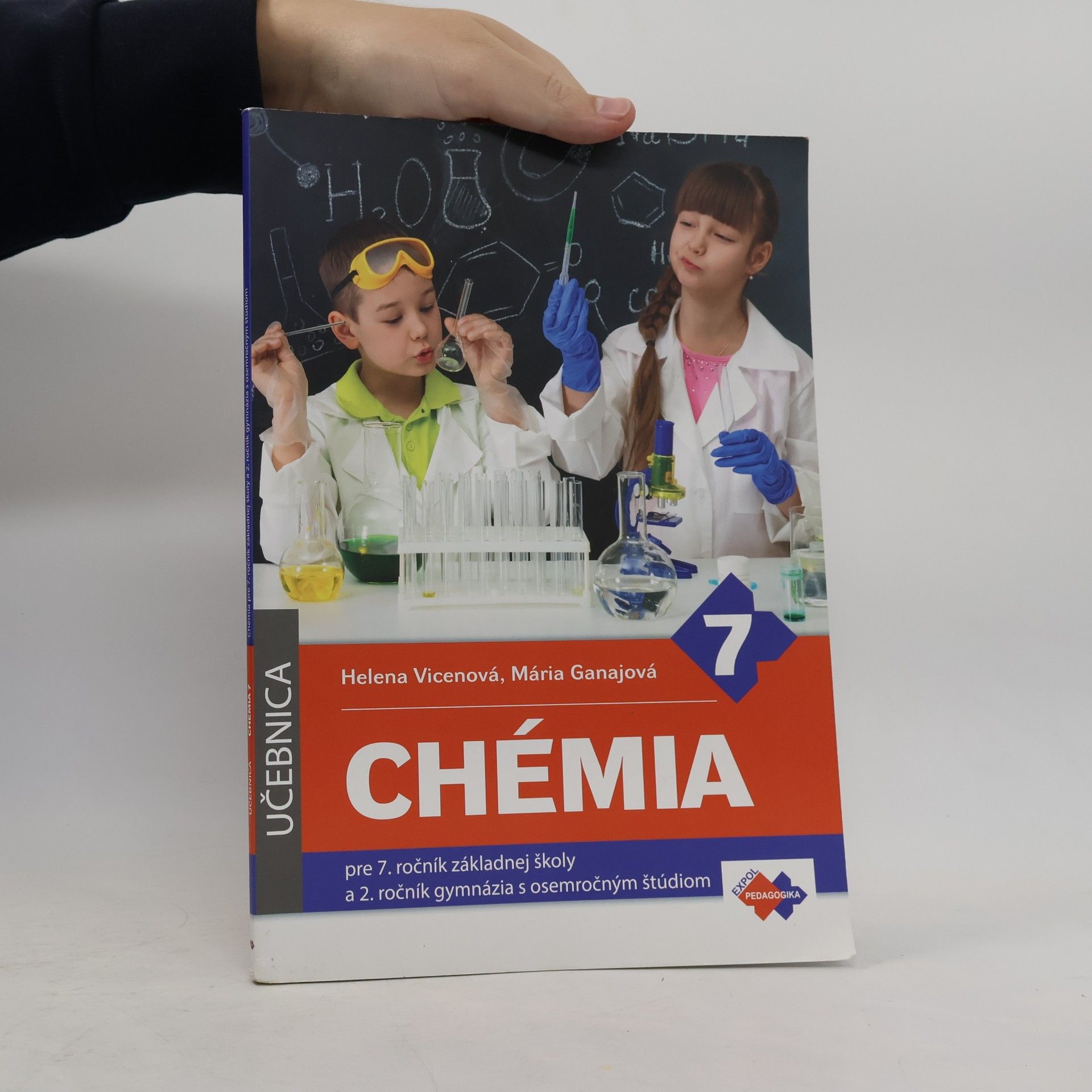 Helena Vicenová Chémia pre 7. ročník základnej školy a 2. ročník gymnázia s osemročným štúdiom