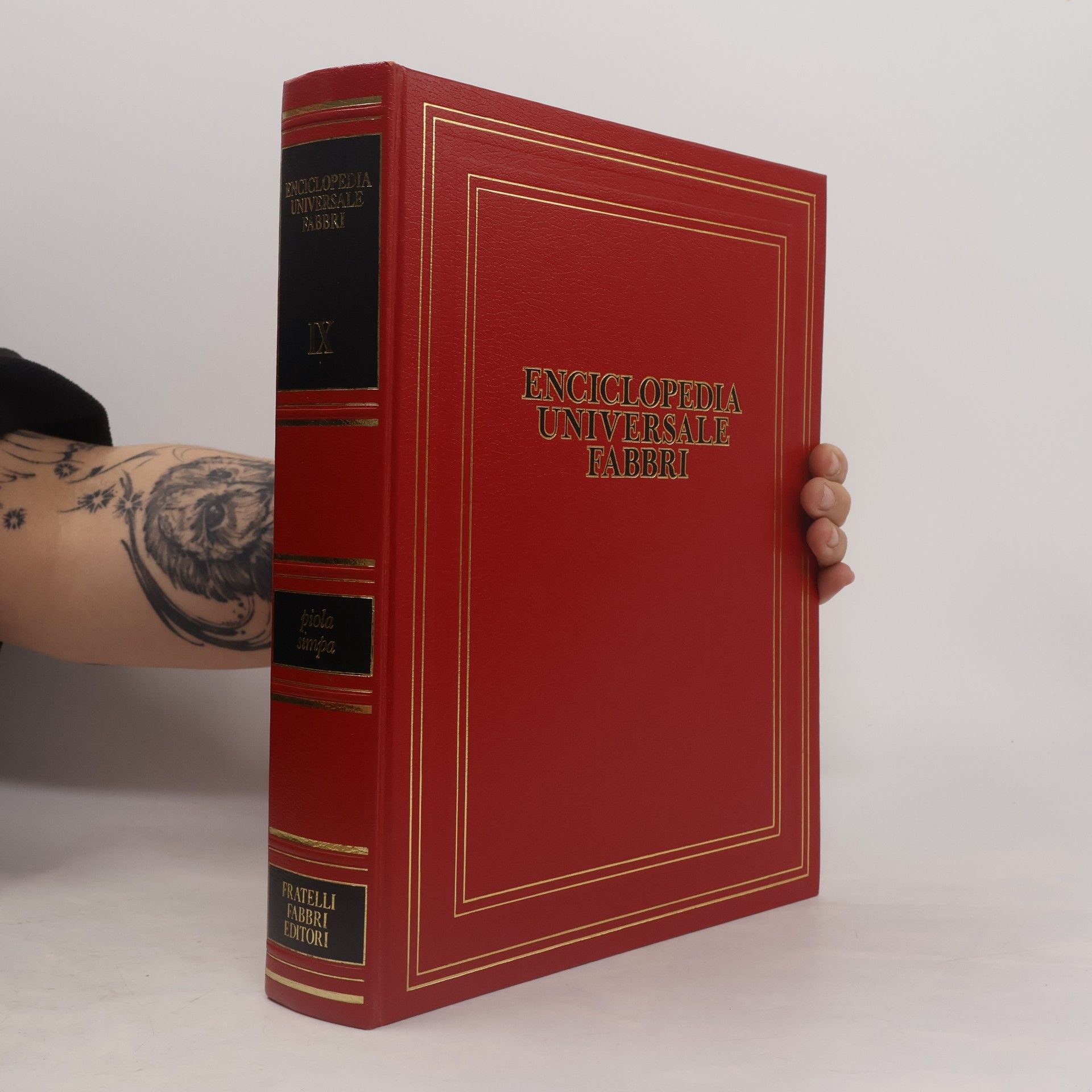 Various authors Enciclopedia universale fabbri IX, piola-simpa