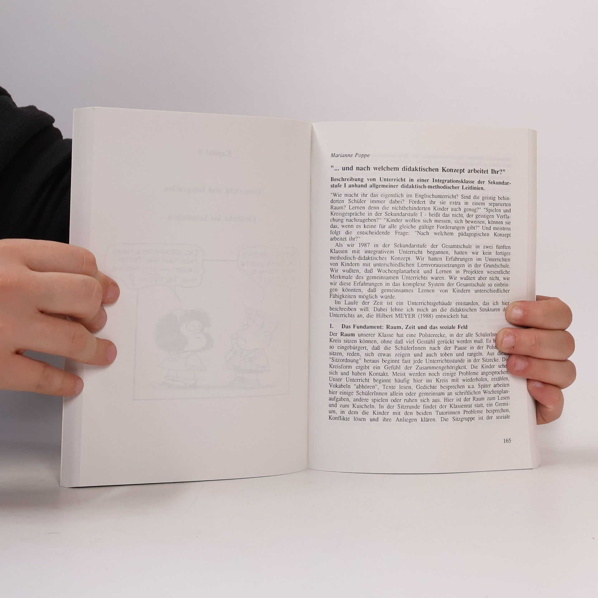 Wilfried Schley Integrationsklassen in Hamburger Gesamtschulen