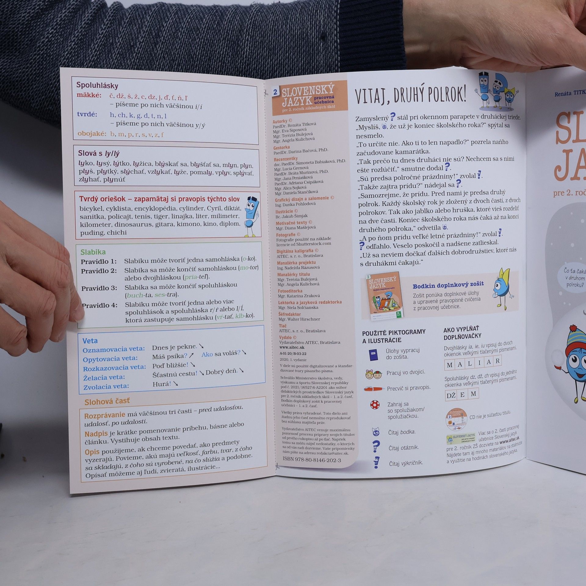 Autorenkollektiv Slovenský jazyk 2. Pracovná učebnica
