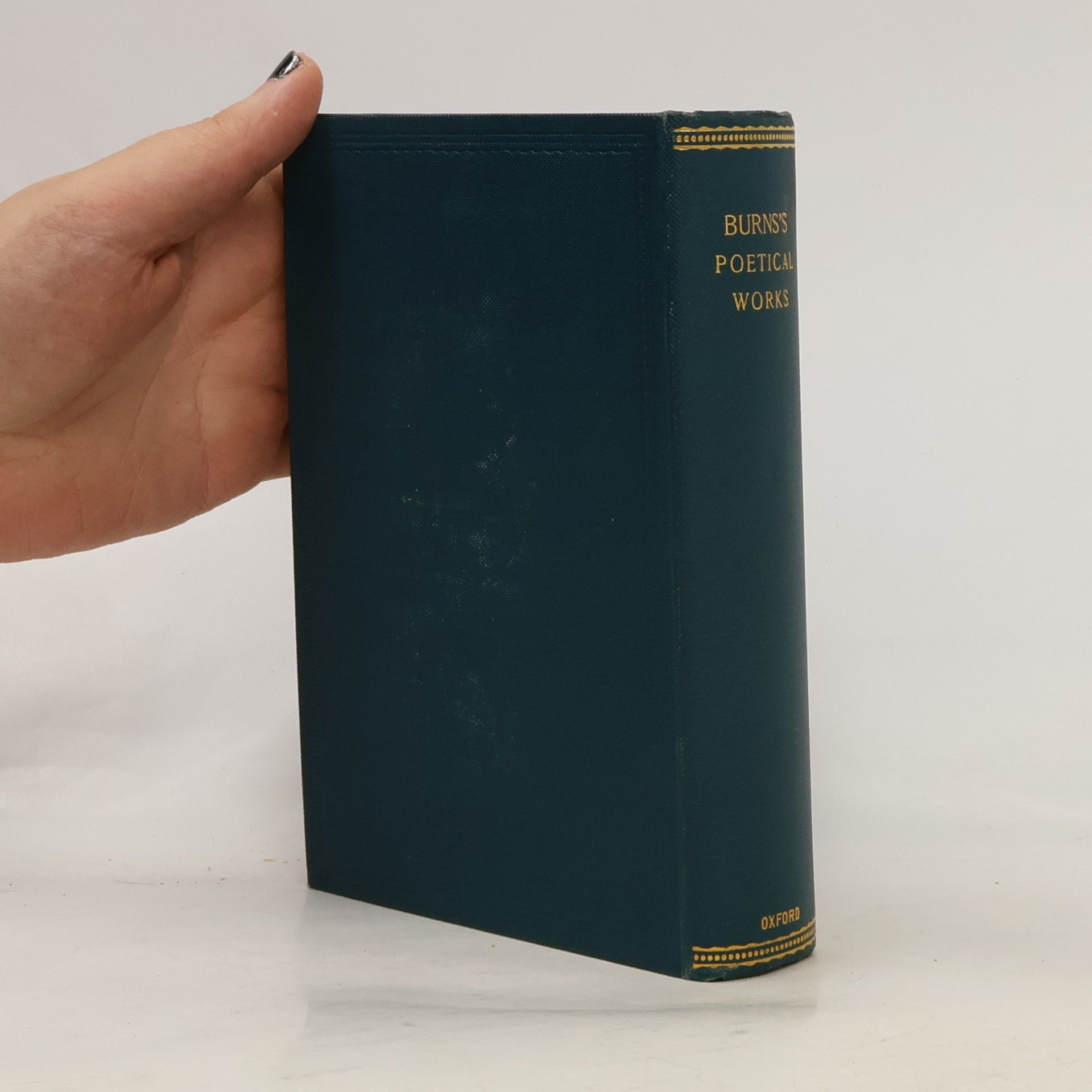Robert Burns Burns's Poetical Works