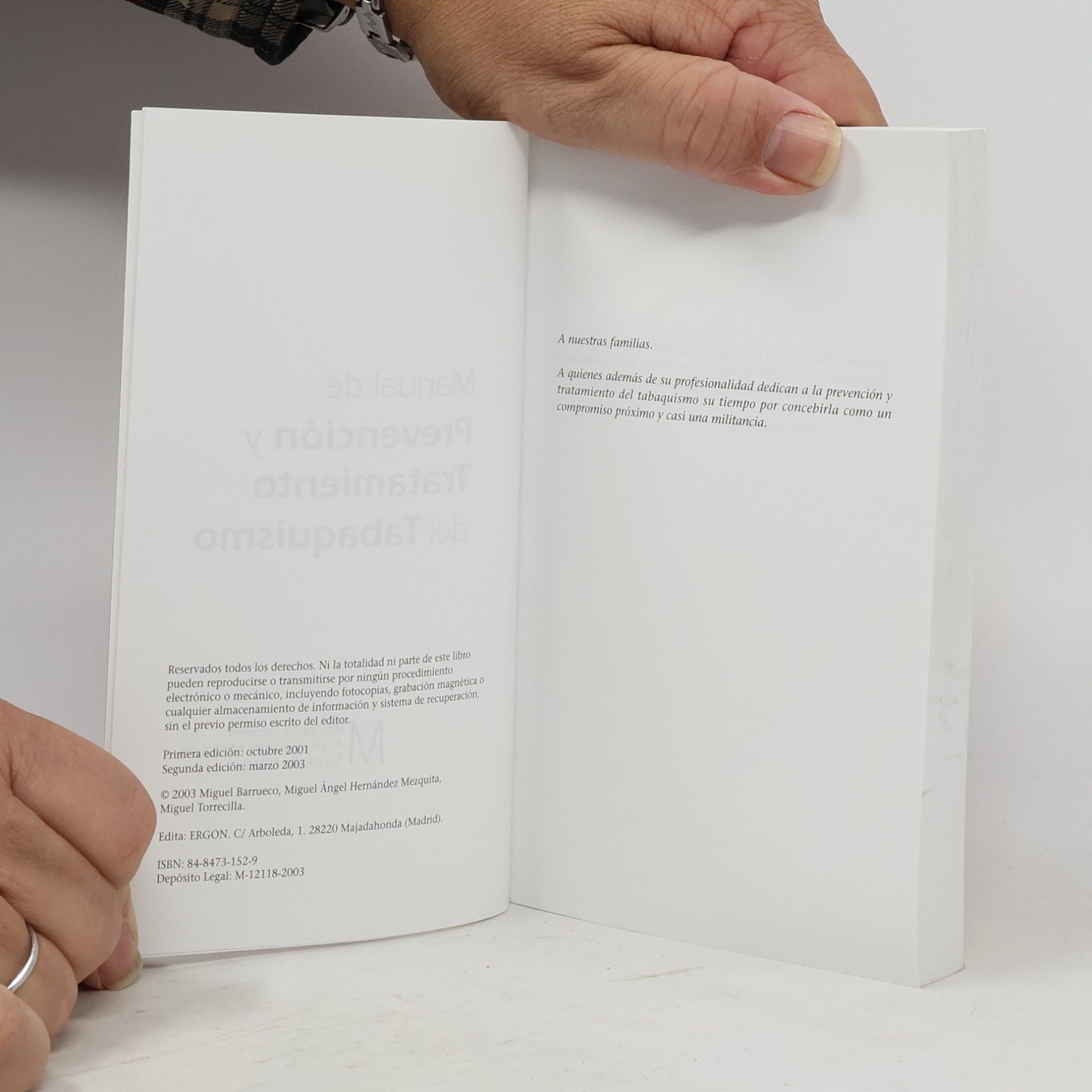 M. Barrueco Ferrero Manual de Prevención y Tratamiento del Tabaquismo
