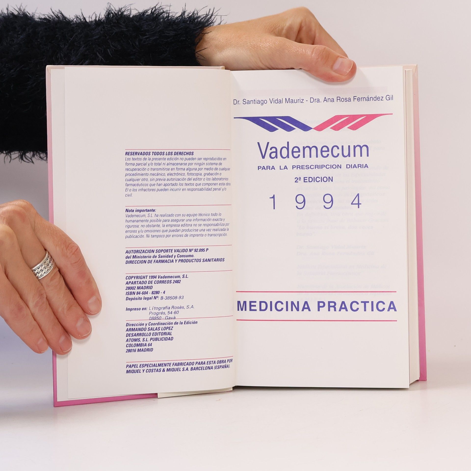 Santiago Vidal Mauriz Vademecum: Medicina Practica