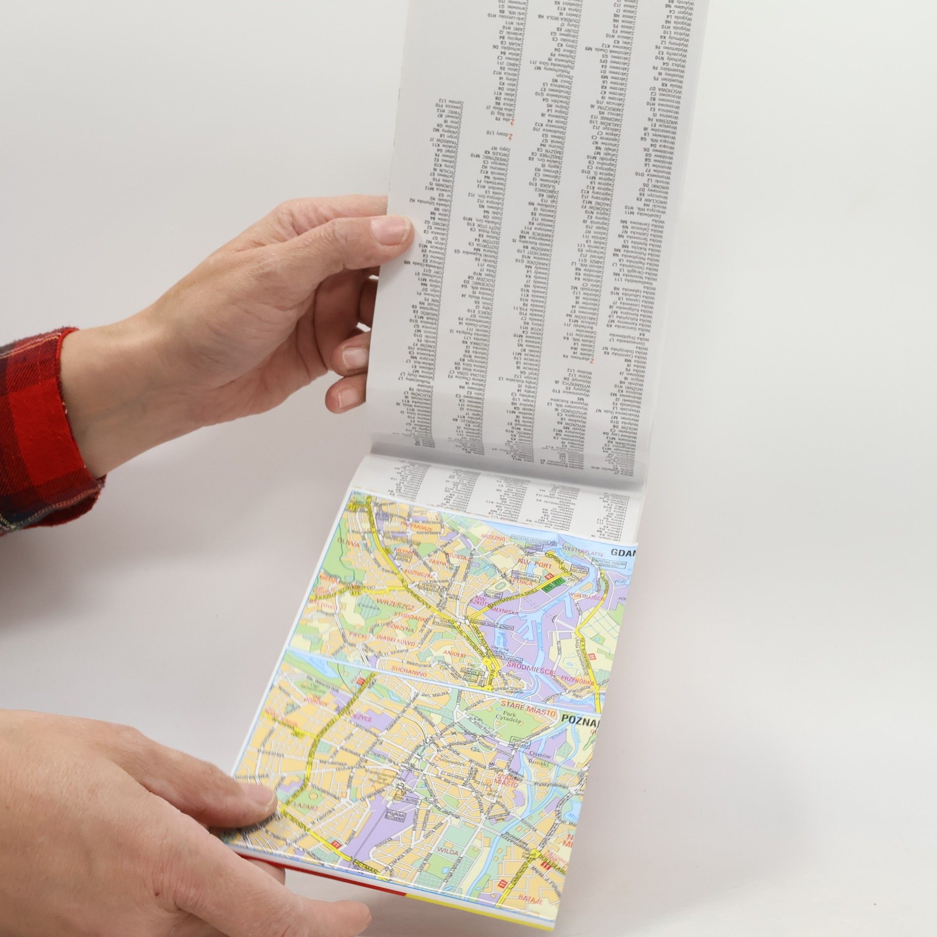 Polska mapa drogowa Europilot 1:750 000 laminowana