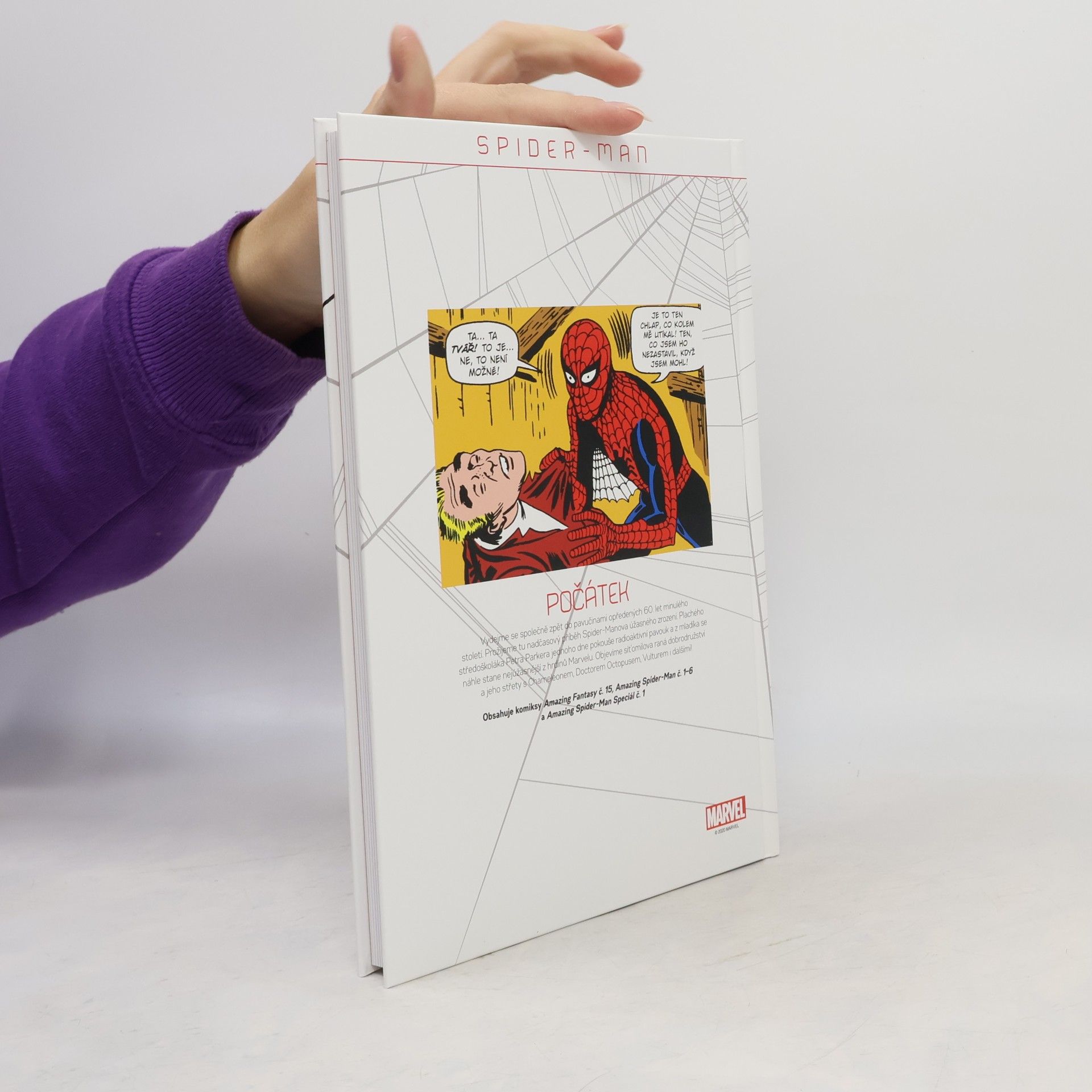 Stan Lee Komiksový výběr 15. Spider-man. Počátek