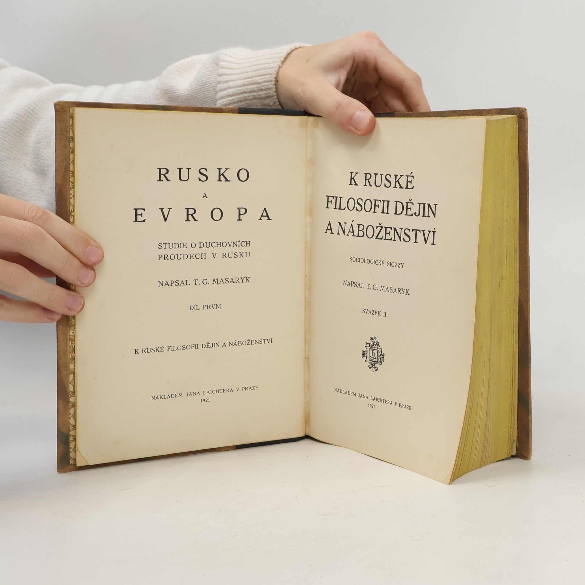 Masaryk T. G. Rusko a Evropa