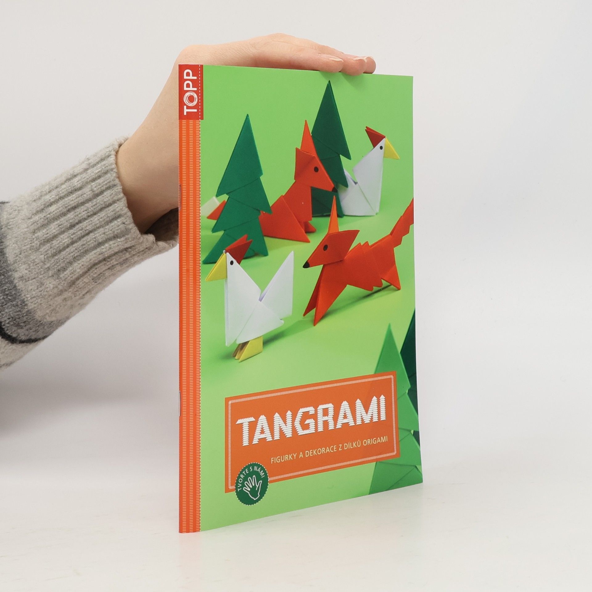 Daniel Täubner Tangrami. Figurky a dekorace z dílků origami