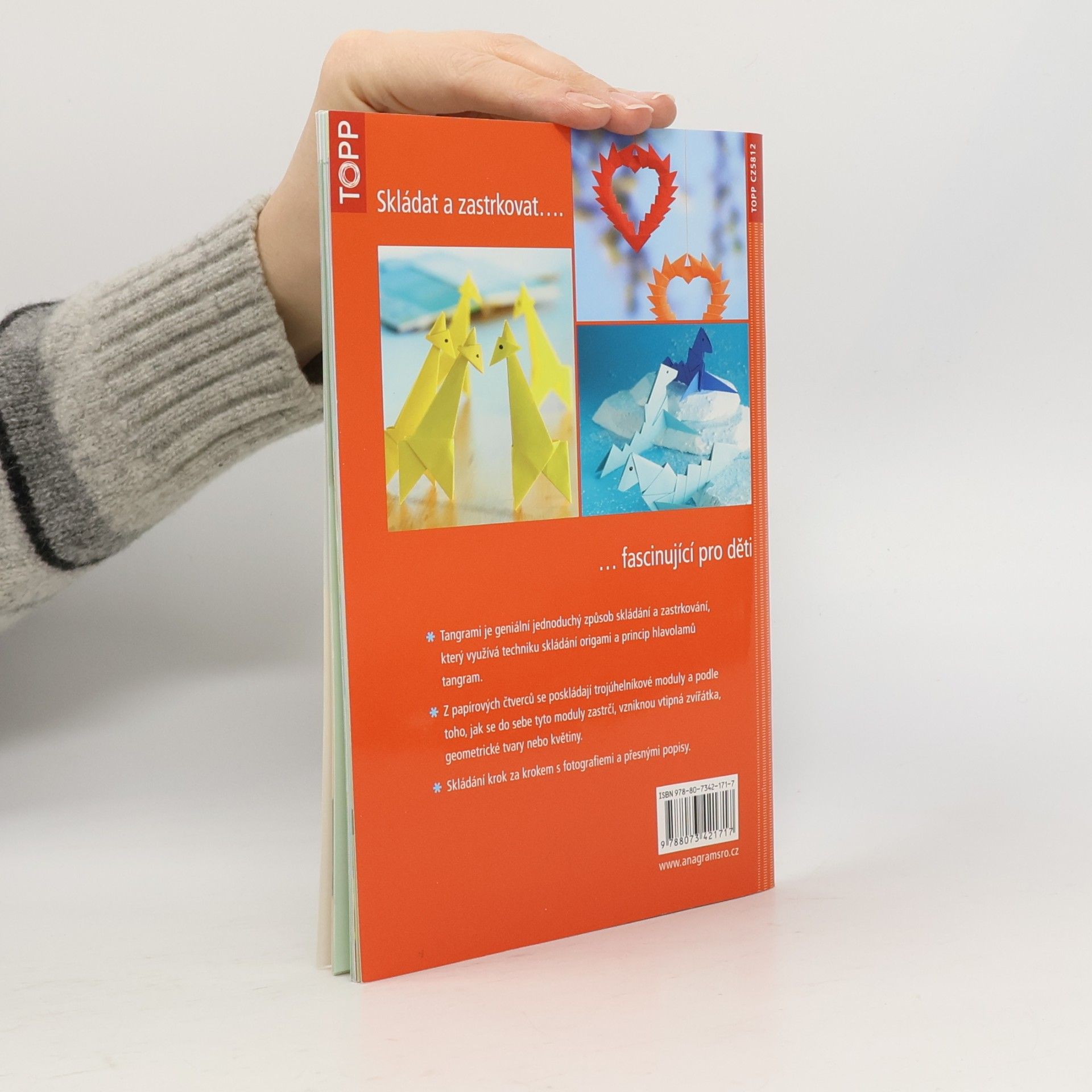 Daniel Täubner Tangrami. Figurky a dekorace z dílků origami