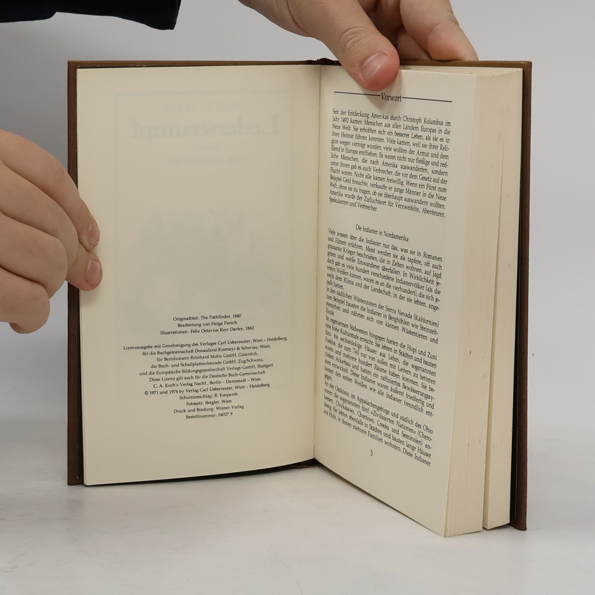 James F. Cooper Der Pfadfinder