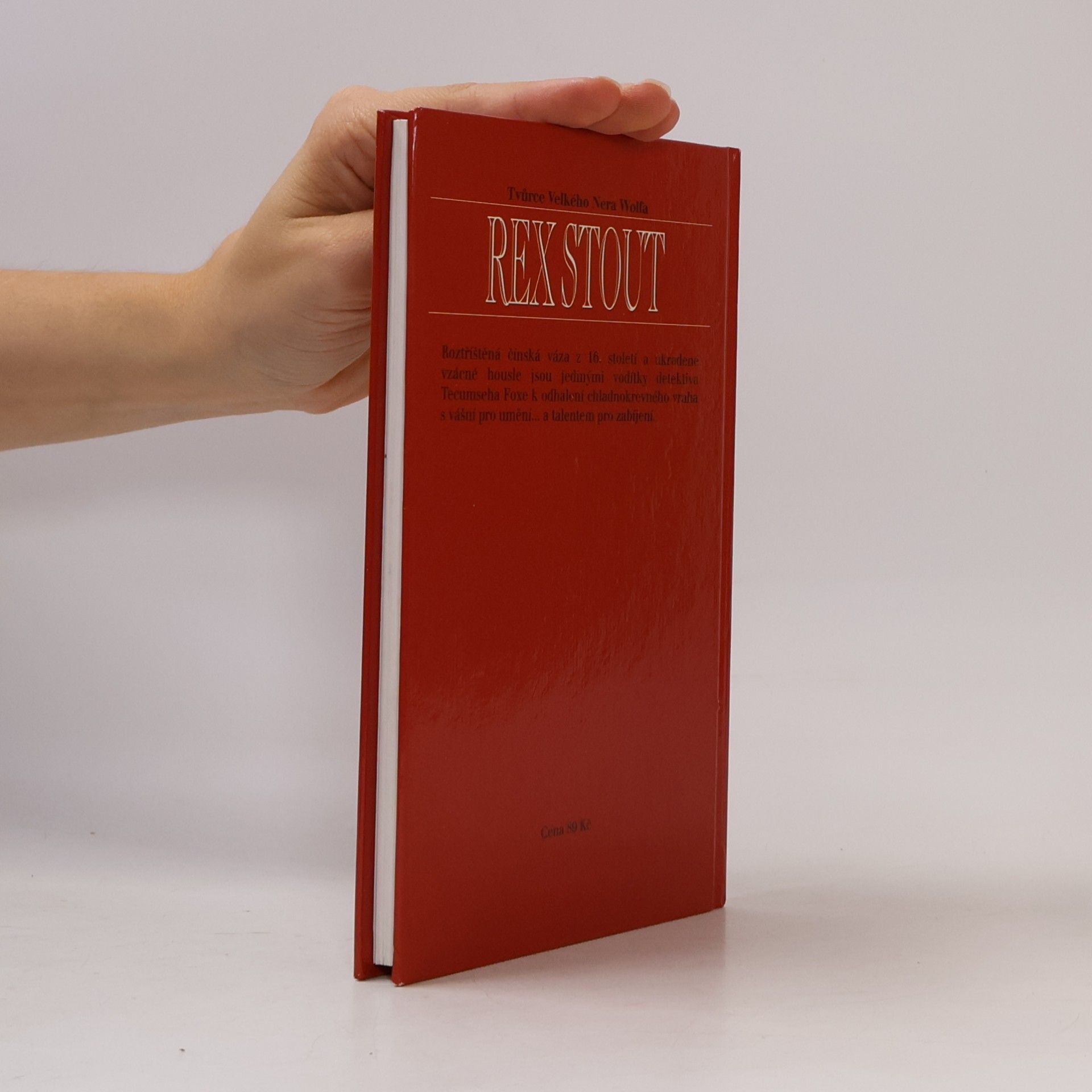 Rex Stout Rozbitá váza