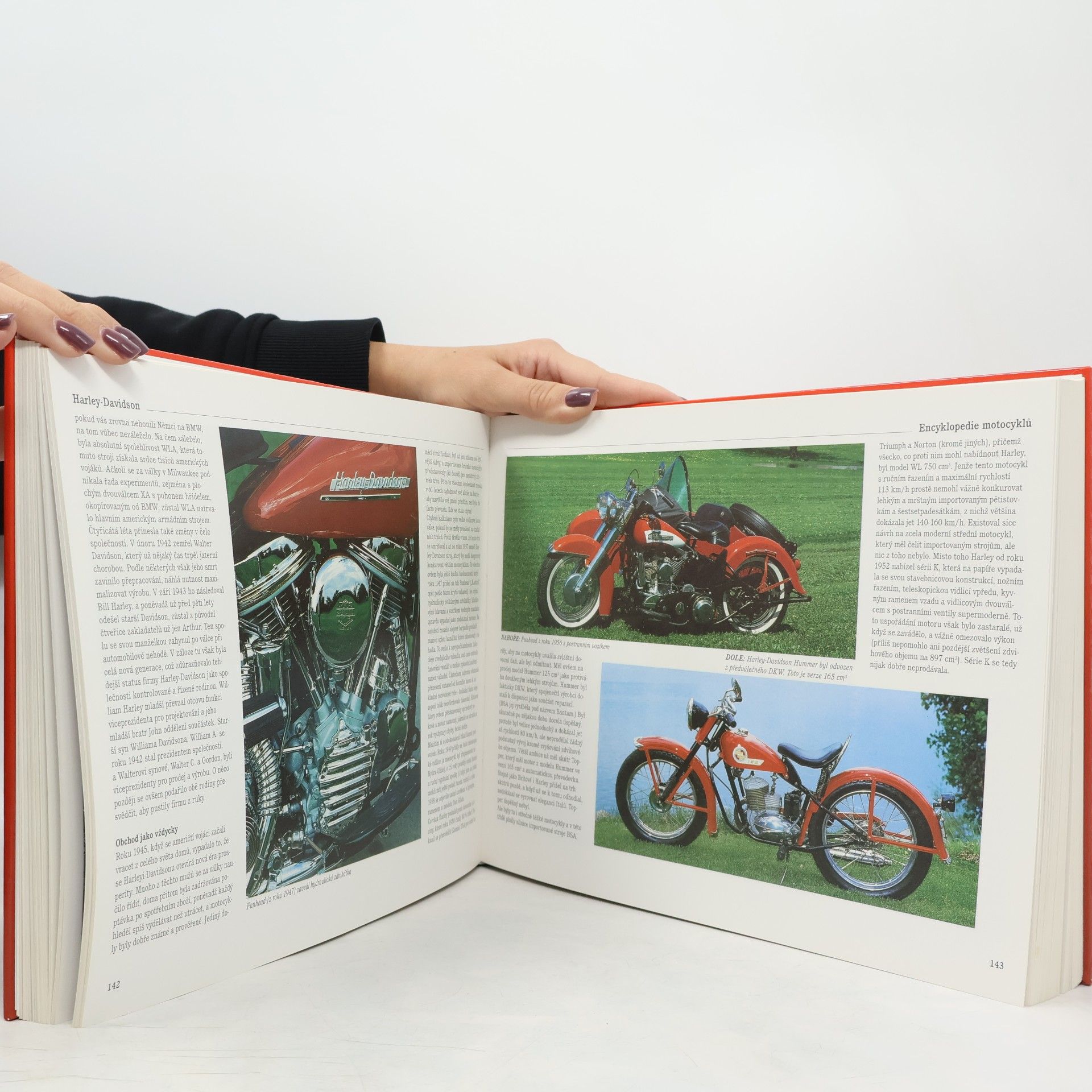Peter Henshaw Encyklopedie motocyklů