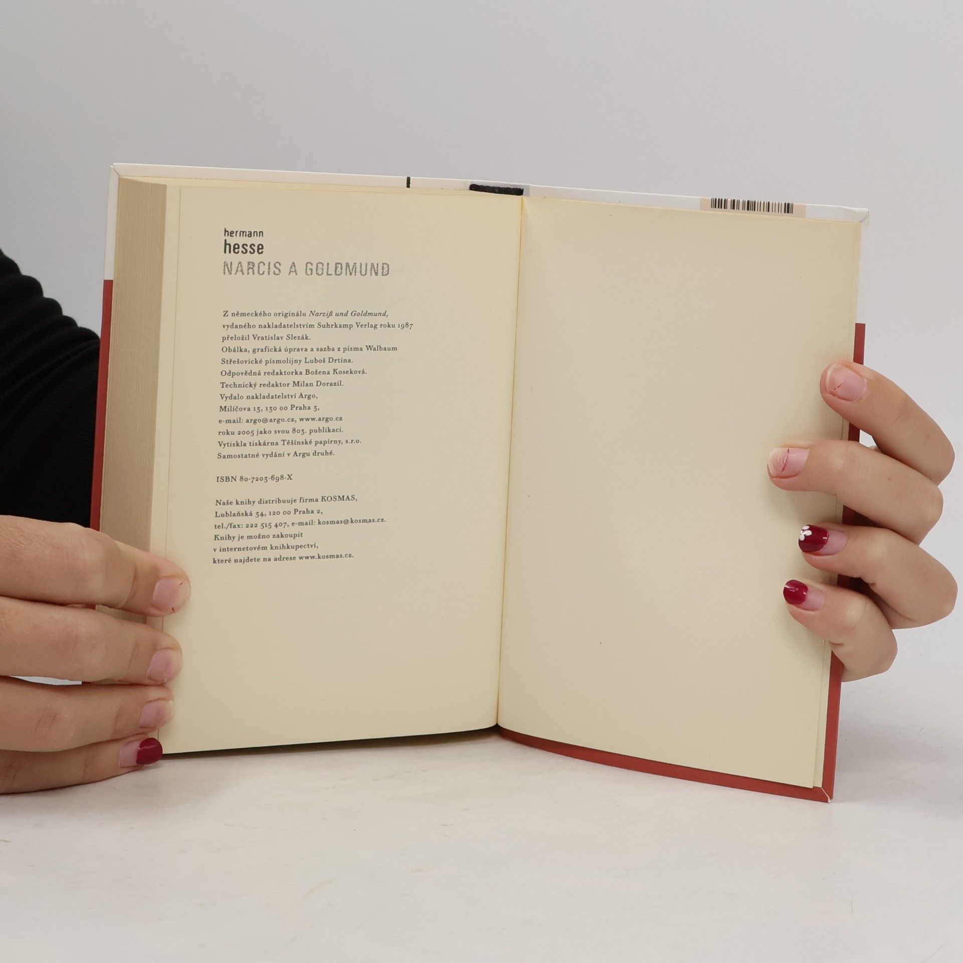 Hermann Hesse Narcis a Goldmund