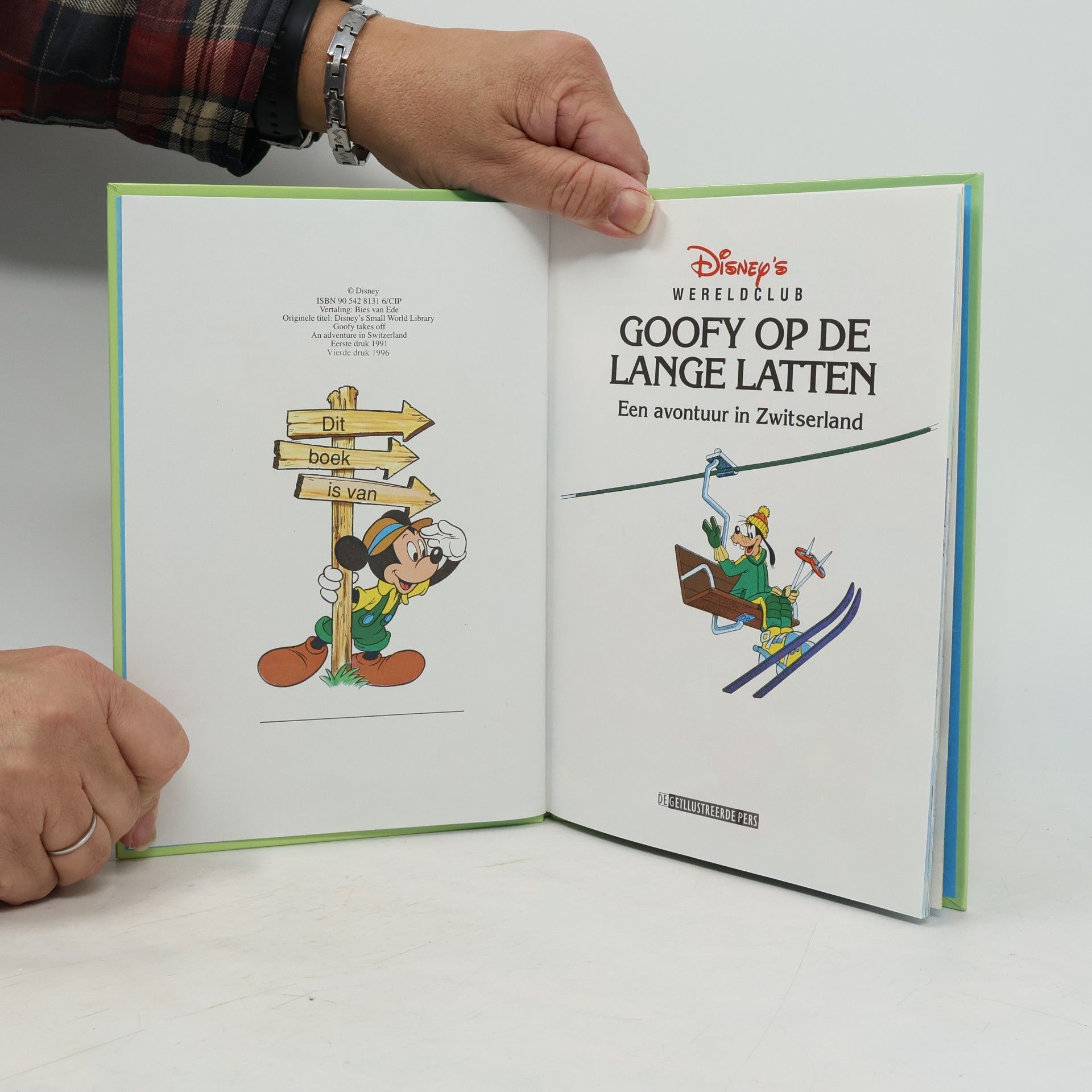 Bies van Ede Goofy op de lange latten