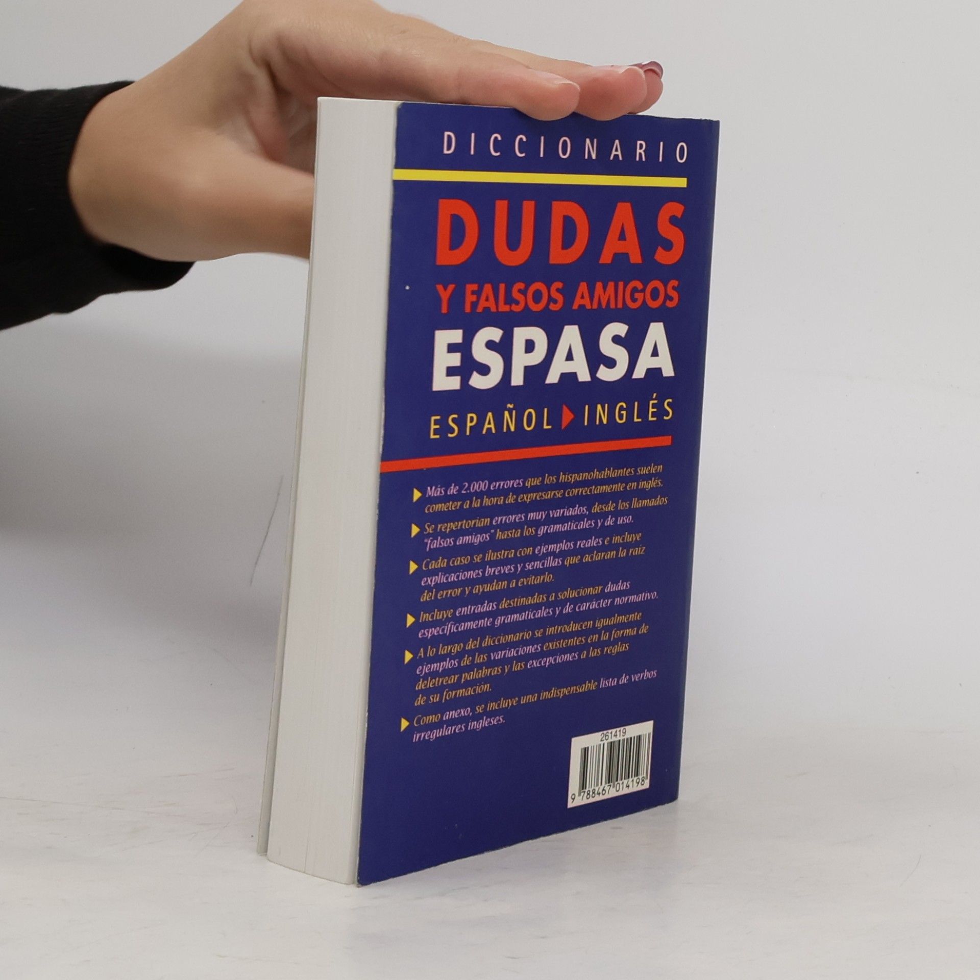 Diccionario Espasa de dudas y falsos amigos del inglés